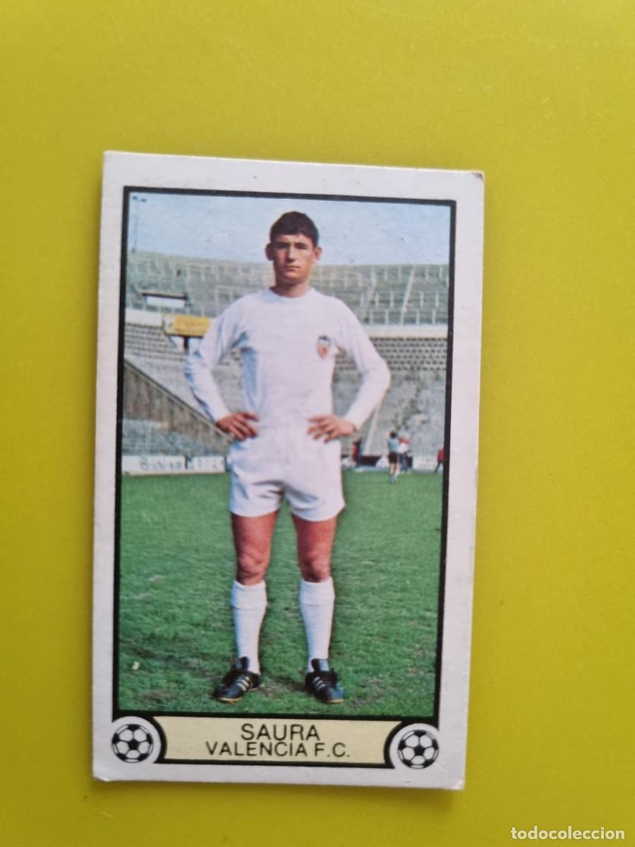 Football Stickers: CROMO LIGA ESTE 79 80 1979 1980 NUNCA PEGADO SIN PEGAR SAURA VALENCIA CF AR1026