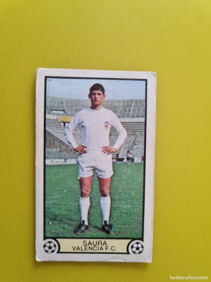 Football Stickers: CROMO LIGA ESTE 79 80 1979 1980 NUNCA PEGADO SIN PEGAR SAURA VALENCIA CF AR1026