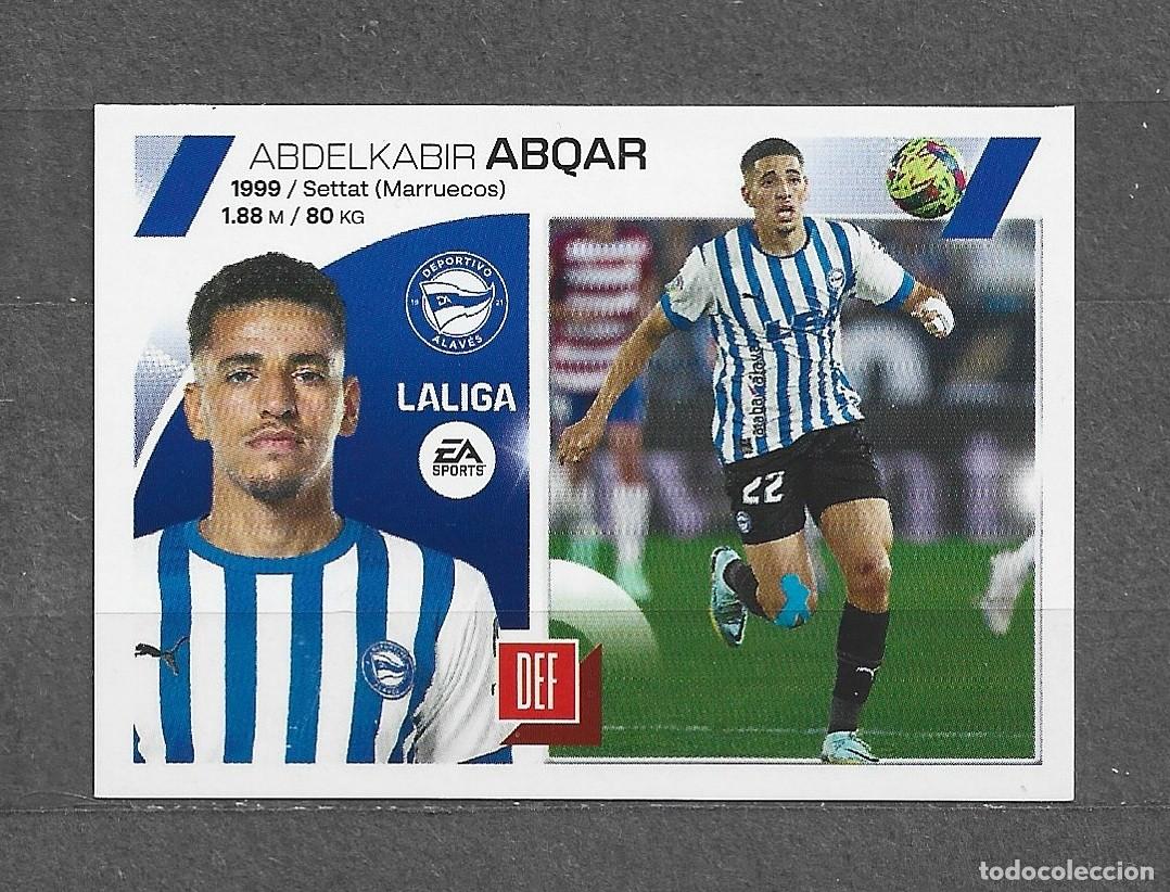 Fu&szlig;ball-Sticker: Liga este 23/24 - Abqar - N&ordm; 7 - D. Alav&eacute;s