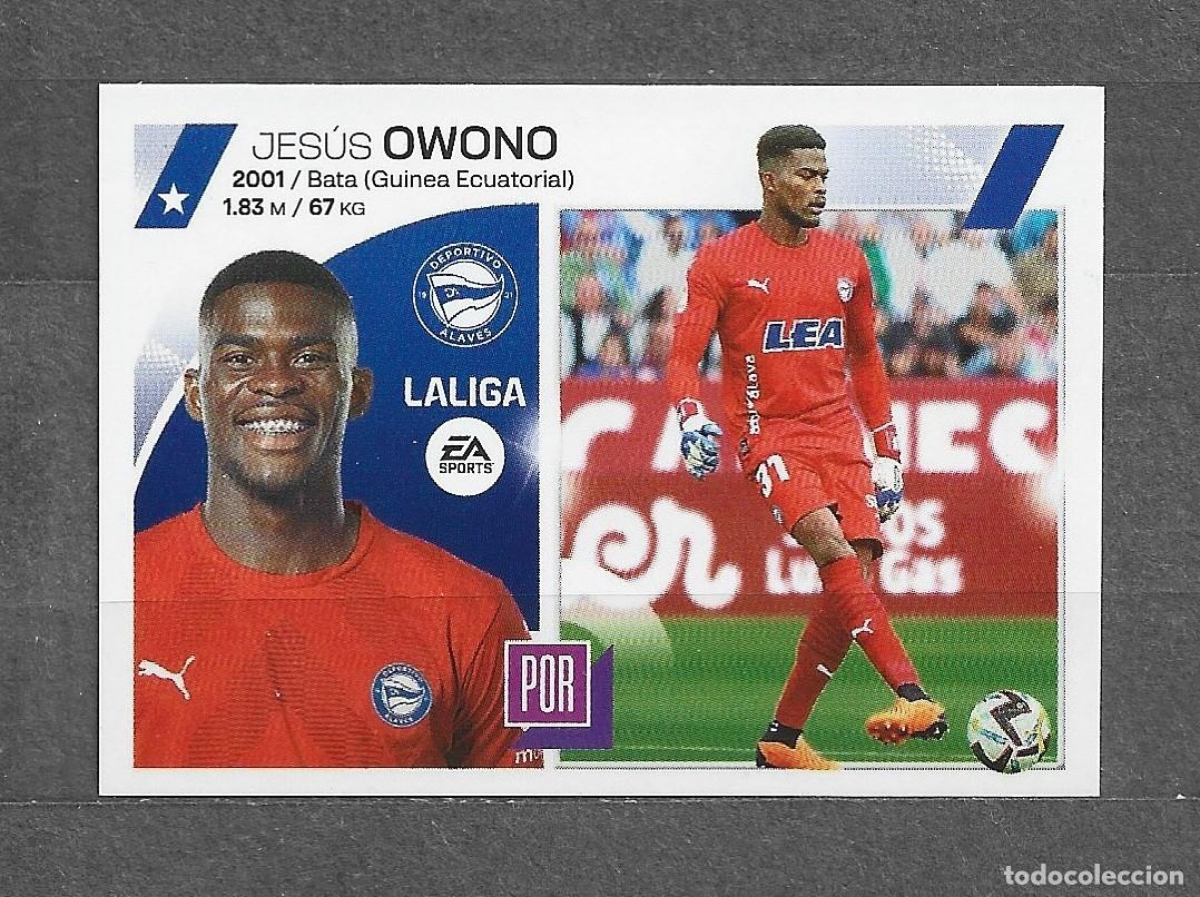Fu&szlig;ball-Sticker: Liga este 23/24 - Owono - N&ordm; 4 - D. Alav&eacute;s