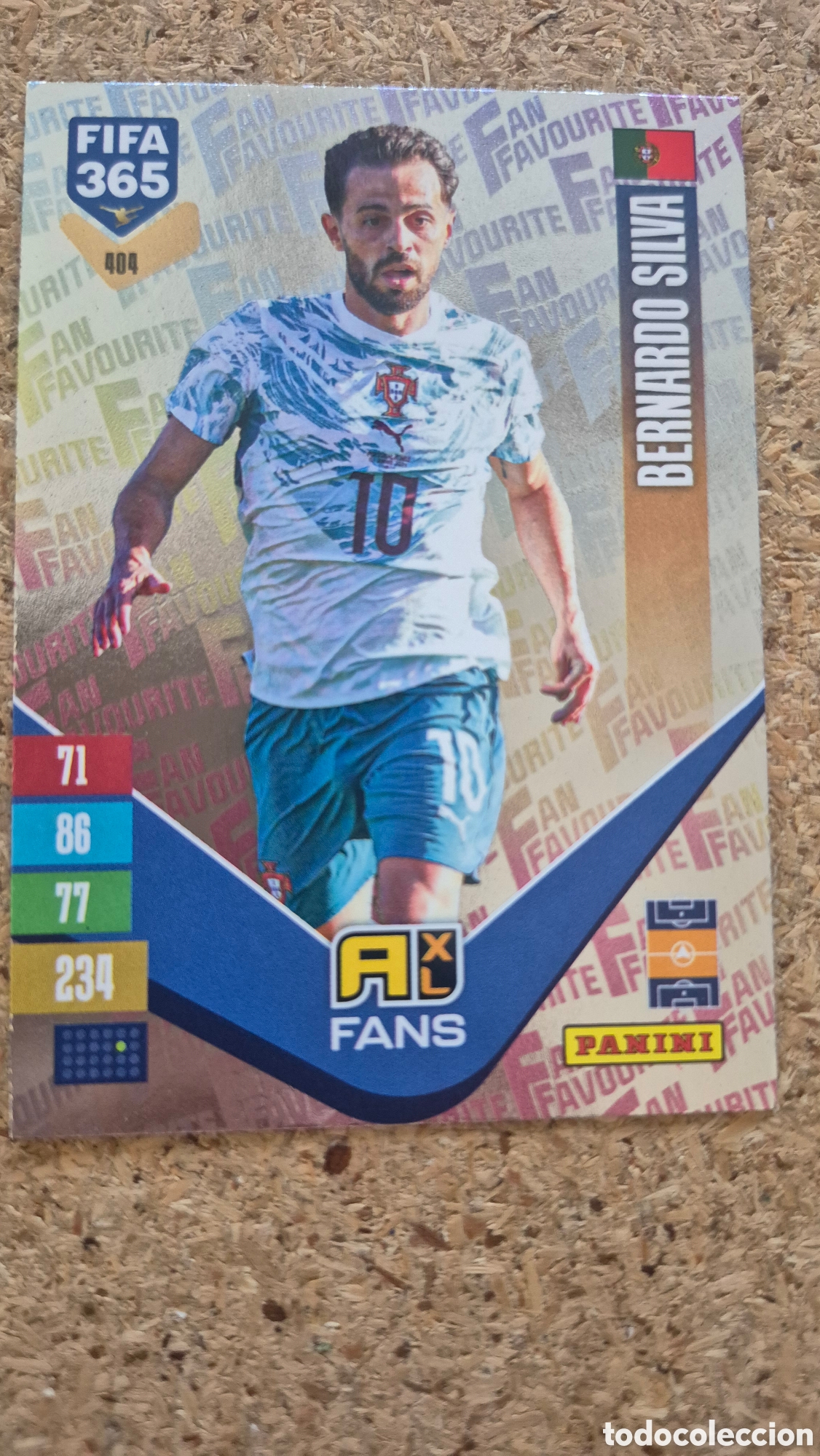 Cromos de f&uacute;tbol: 404 365 ADRENALYN 26 27 BERNARDO SILVA PORTUGAL FAN FAVOURITE 2026 2027 FIFA PANINI AAV