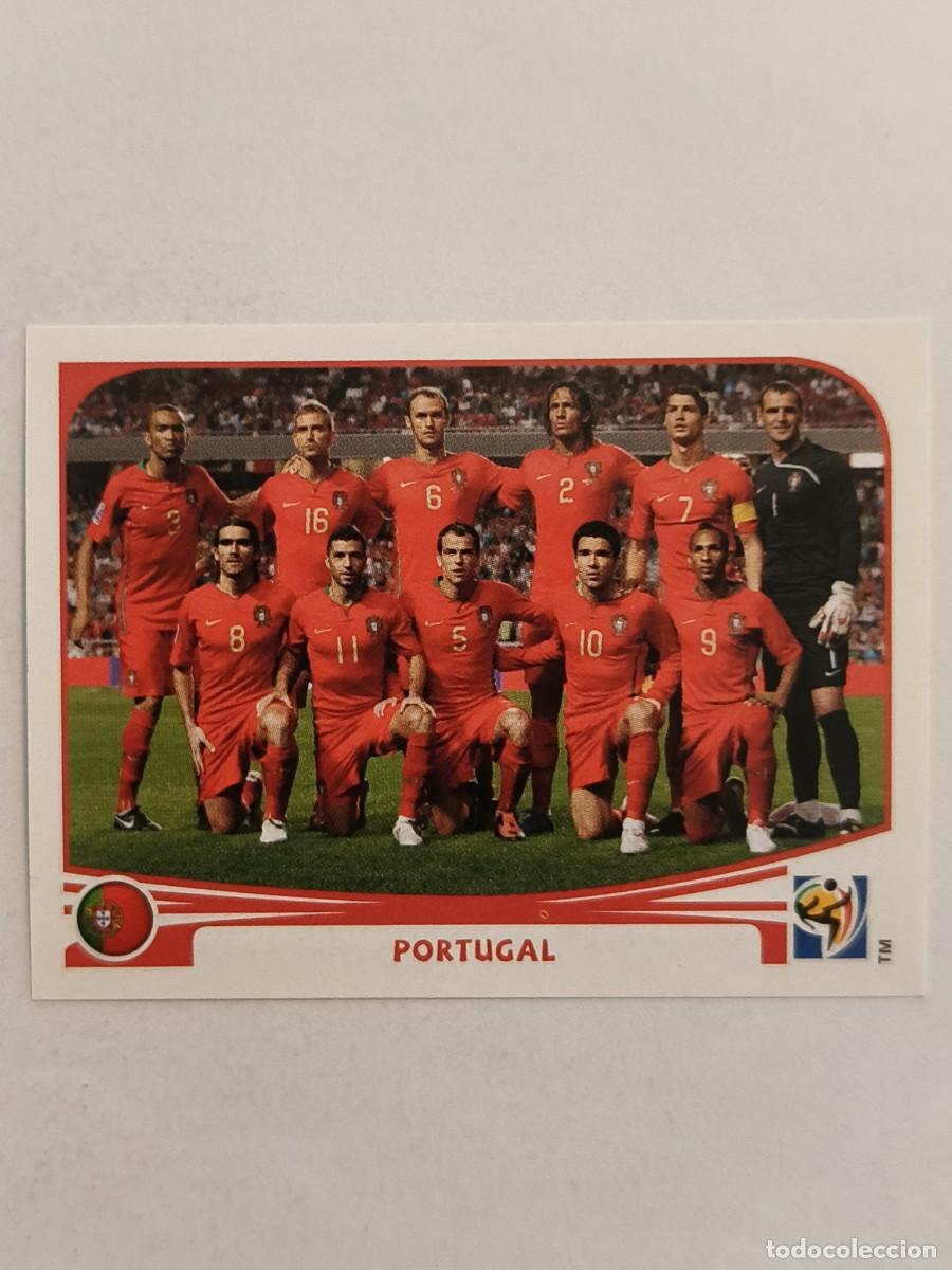 Cromos de f&uacute;tbol: #543 ALINEACION (PORTUGAL) MUNDIAL SUDAFRICA 2010 PANINI