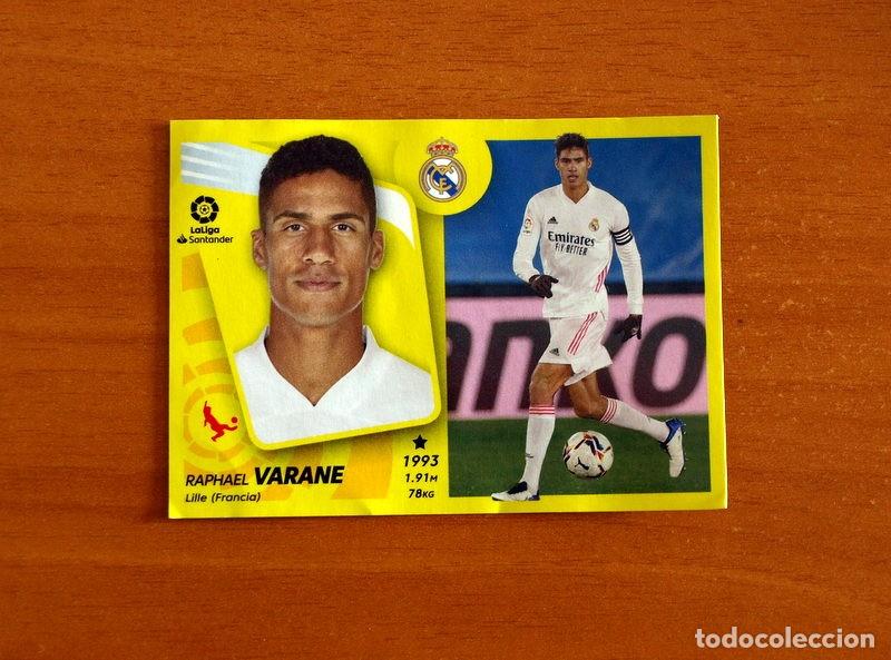 Cromos de f&uacute;tbol: Real Madrid - N&ordm; 10 Varane - Ediciones ESTE Lida 2021-2022-21-22 - Nunca pegado
