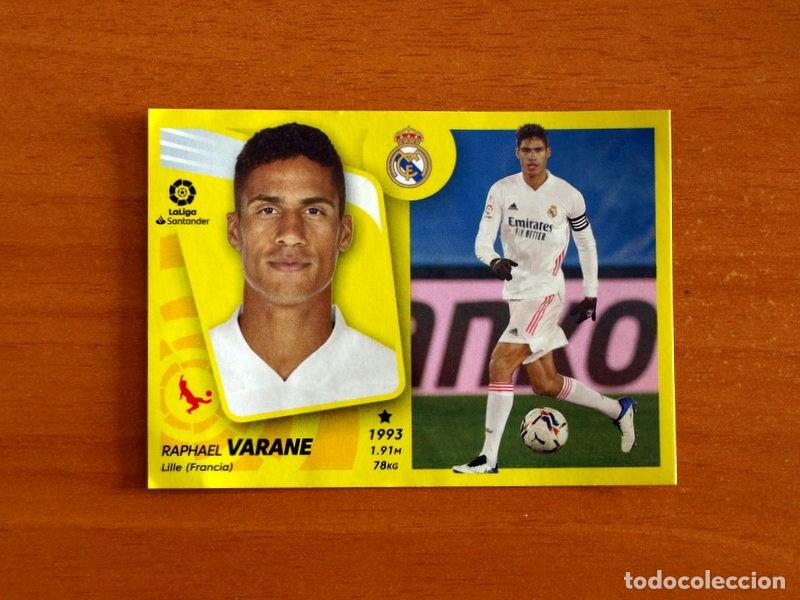 Cromos de f&uacute;tbol: Real Madrid - N&ordm; 10 Varane - Ediciones ESTE Lida 2021-2022-21-22 - Nunca pegado