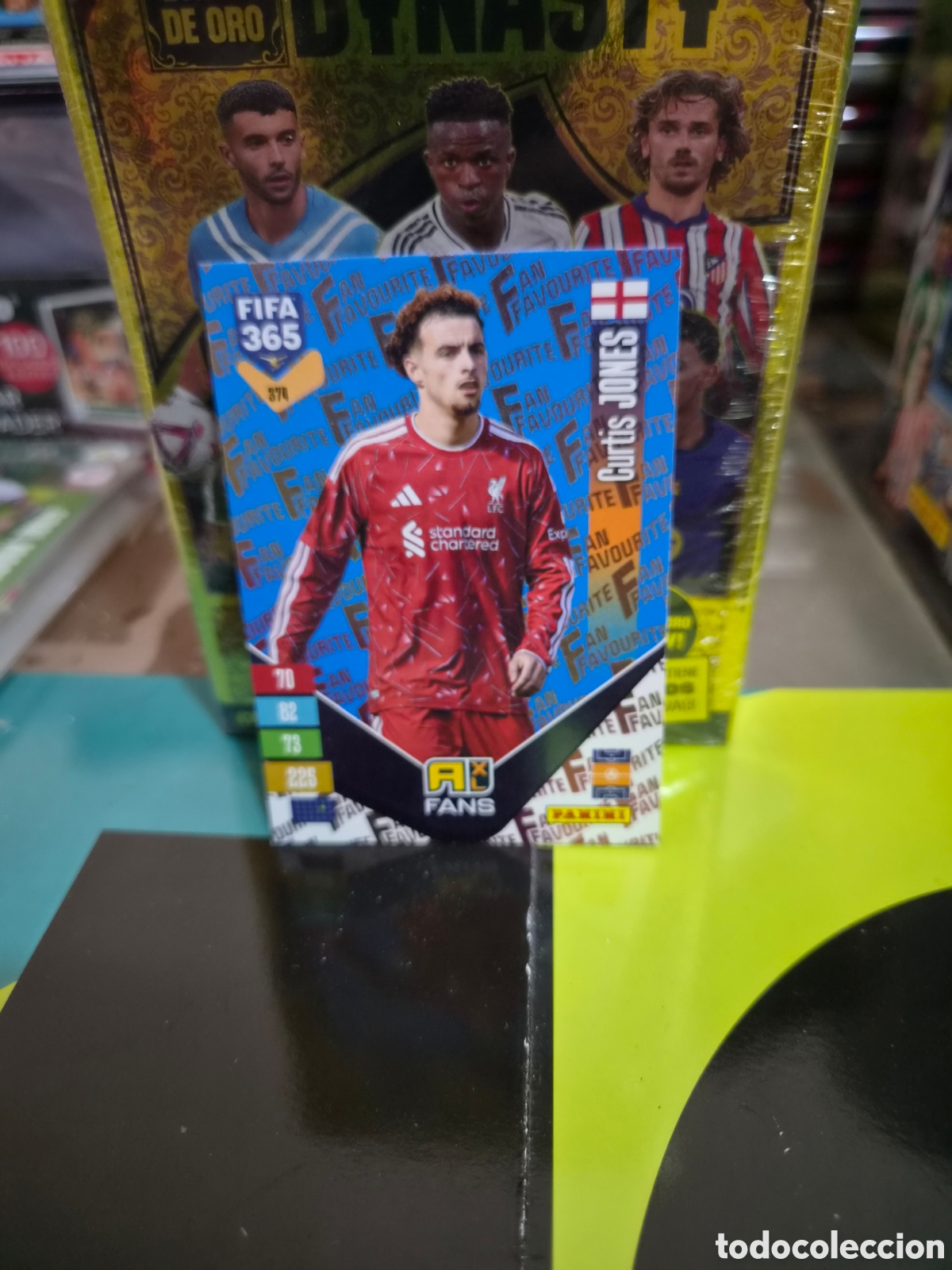Cromos de f&uacute;tbol: N&deg;374 Fans Blue Jones FIFA 365 2027