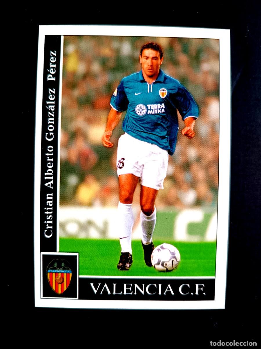 Cromos de f&uacute;tbol: 475 KILY GONZ&Aacute;LEZ - VALENCIA C.F. - &Uacute;LTIMA HORA I - MUNDICROMO 2002