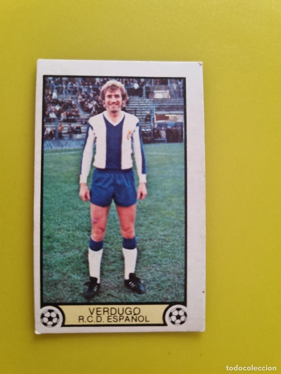 Cromos de f&uacute;tbol: CROMO LIGA ESTE 79 80 1979 1980 NUNCA PEGADO SIN PEGAR VERDUGO RCD ESPA&Ntilde;OL AR1026
