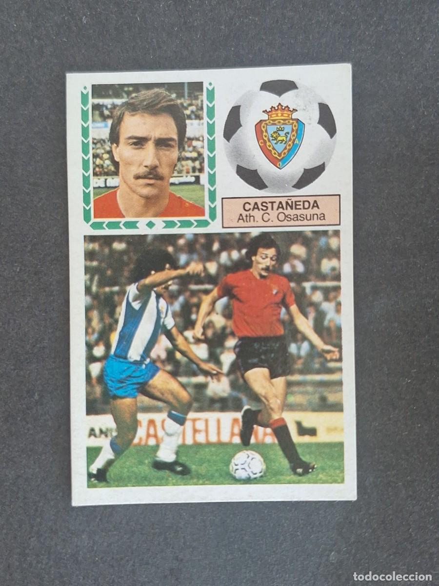 Cromos de f&uacute;tbol: L6 CASTA&Ntilde;EDA C. A. OSASUNA LIGA ESTE 1983 1984 83 84 DESPEGADO RECUPERADO