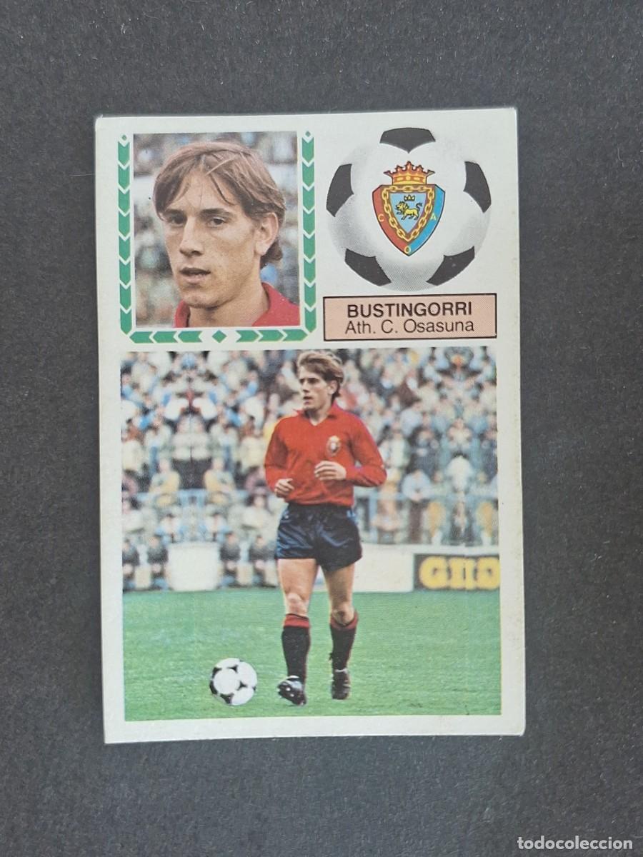 Cromos de Futebol: L6 BUSTINGORRI C. A. OSASUNA LIGA ESTE 1983 1984 83 84 DESPEGADO RECUPERADO