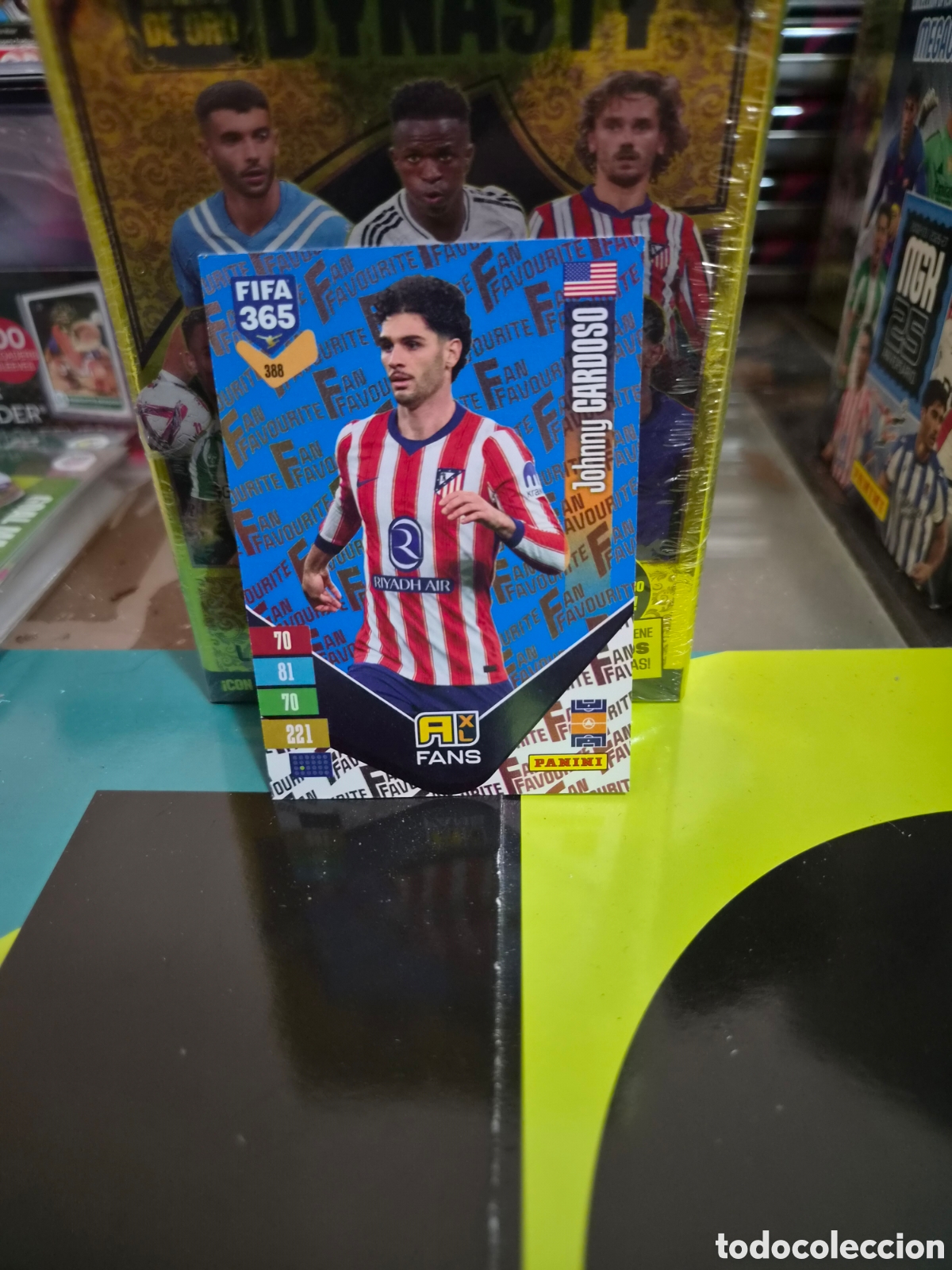 Cromos de f&uacute;tbol: N&deg;388 Fans Blue Cardoso FIFA 365 2027