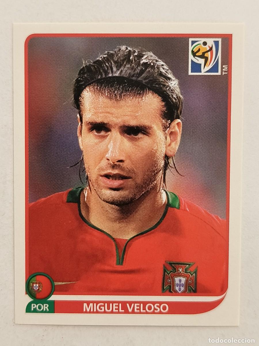 Cromos de f&uacute;tbol: #555 MIGUEL VELOSO (PORTUGAL) MUNDIAL SUDAFRICA 2010 PANINI
