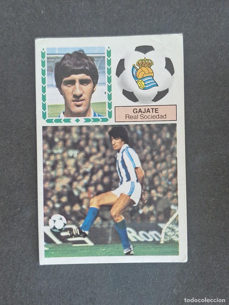 Cromos de f&uacute;tbol: L6 GAJATE REAL SOCIEDAD LIGA ESTE 1983 1984 83 84 DESPEGADO RECUPERADO