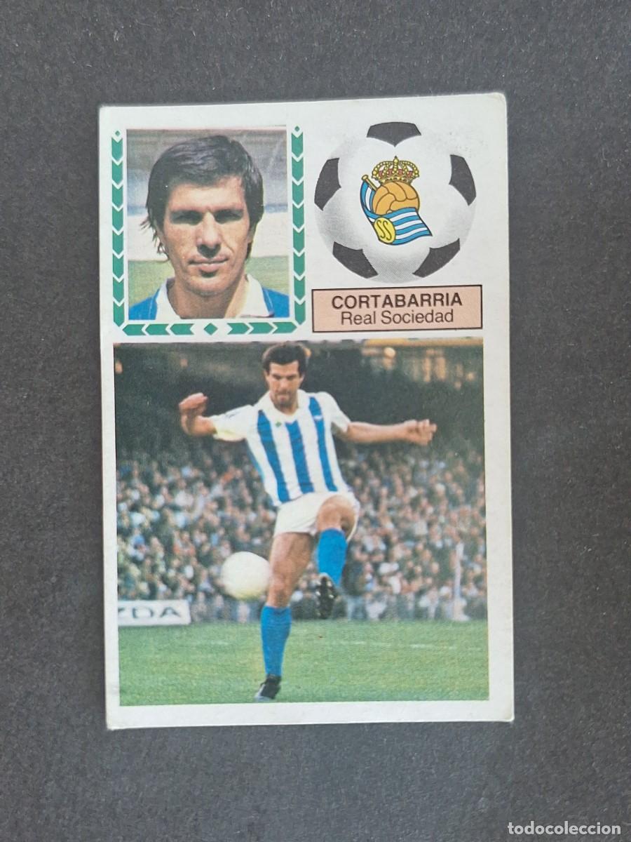 Cromos de Futebol: L6 CORTABARRIA REAL SOCIEDAD LIGA ESTE 1983 1984 83 84 DESPEGADO RECUPERADO