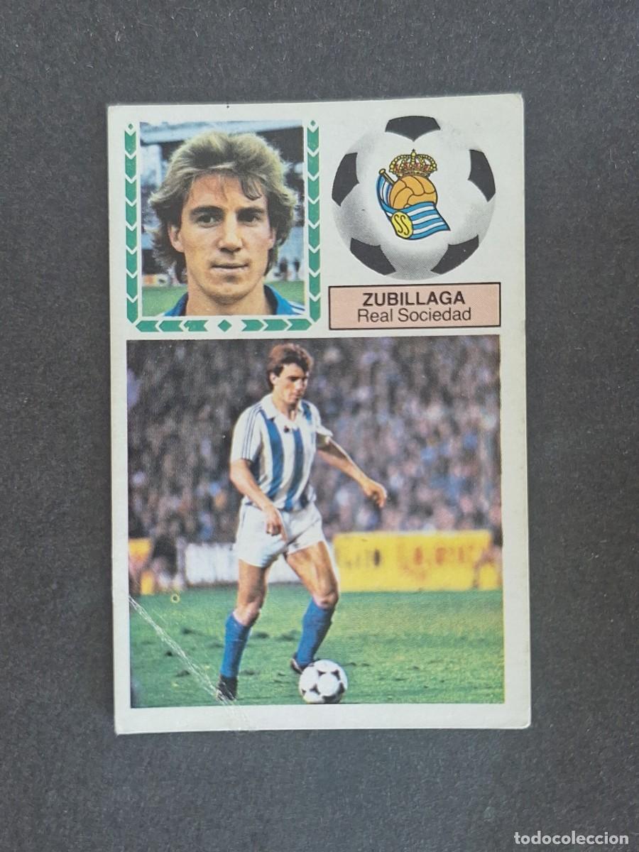 Cromos de Futebol: L6 ZUBILLAGA REAL SOCIEDAD LIGA ESTE 1983 1984 83 84 DESPEGADO RECUPERADO