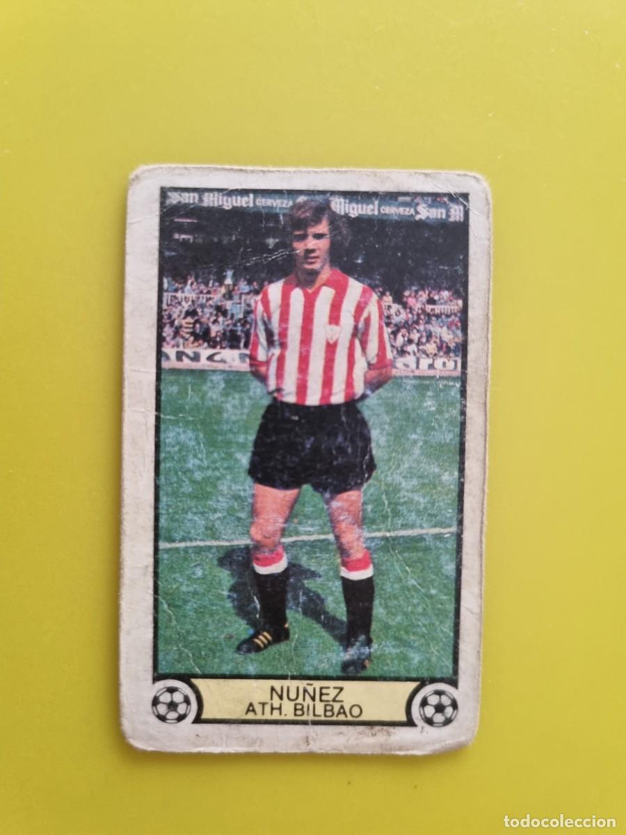 Cromos de Futebol: CROMO LIGA ESTE 79 80 1979 1980 NUNCA PEGADO SIN PEGAR NU&Ntilde;EZ ATH BILBAO AR1026