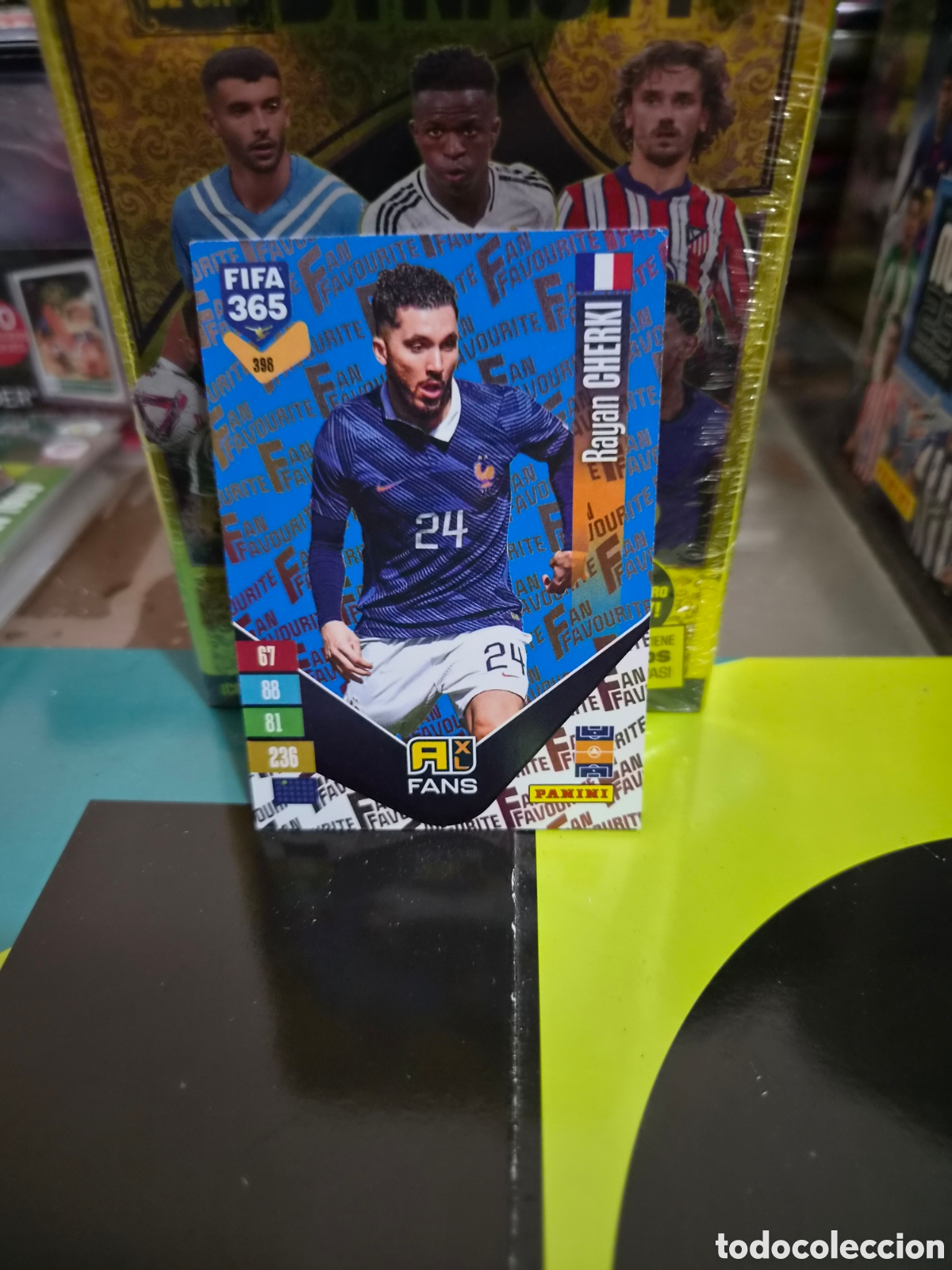 Cromos de Futebol: N&deg;398 Fans Blue Cherki FIFA 365 2027