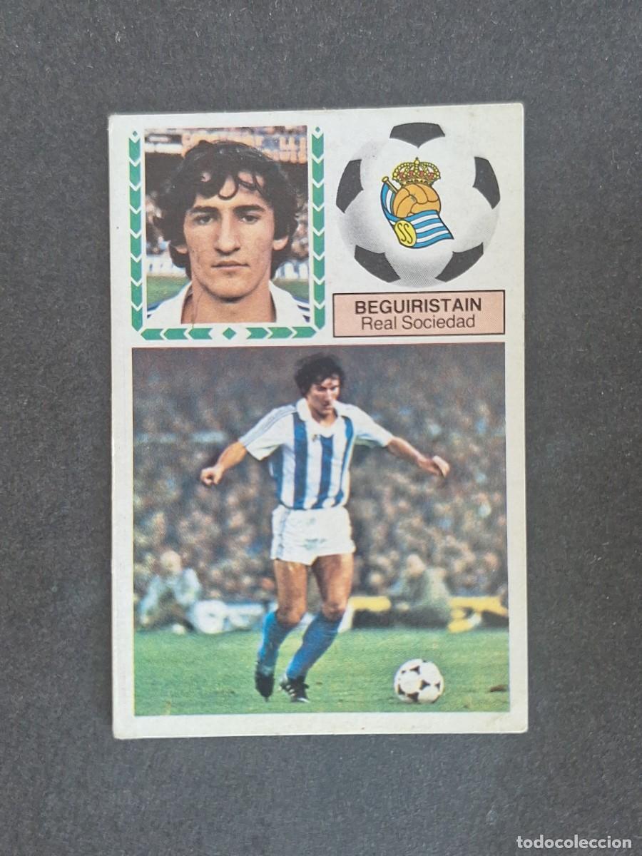 Cartes &agrave; collectionner de Football: L6 BEGUIRISTAIN REAL SOCIEDAD LIGA ESTE 1983 1984 83 84 DESPEGADO RECUPERADO