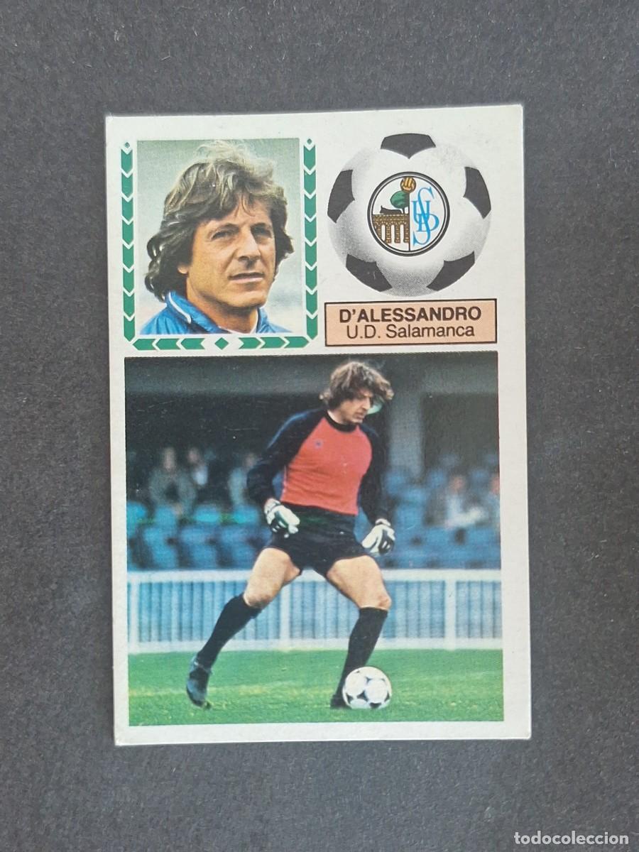 Cromos de Futebol: L6 D'ALESSANDRO U. D. SALAMANCA LIGA ESTE 1983 1984 83 84 DESPEGADO RECUPERADO