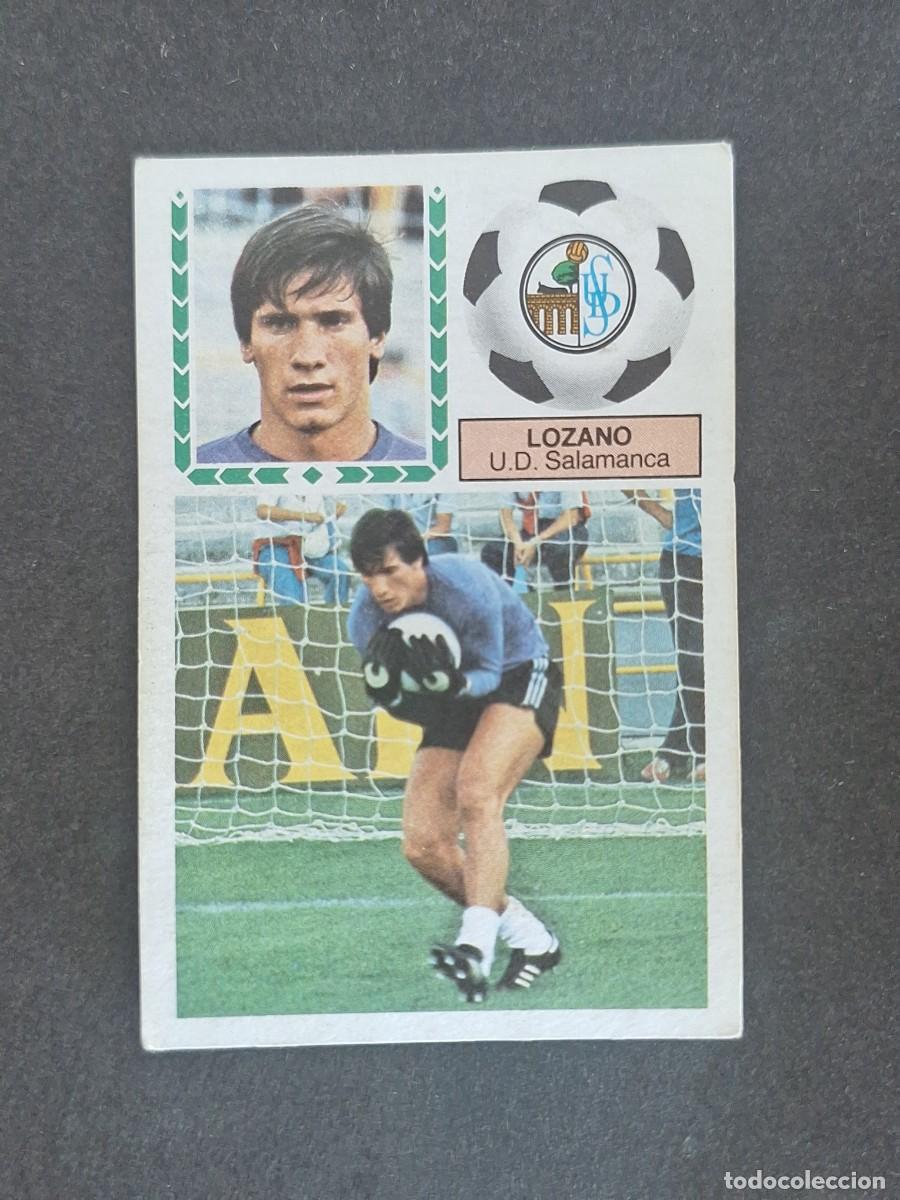 Cromos de Futebol: L6 LOZANO U. D. SALAMANCA LIGA ESTE 1983 1984 83 84 DESPEGADO RECUPERADO