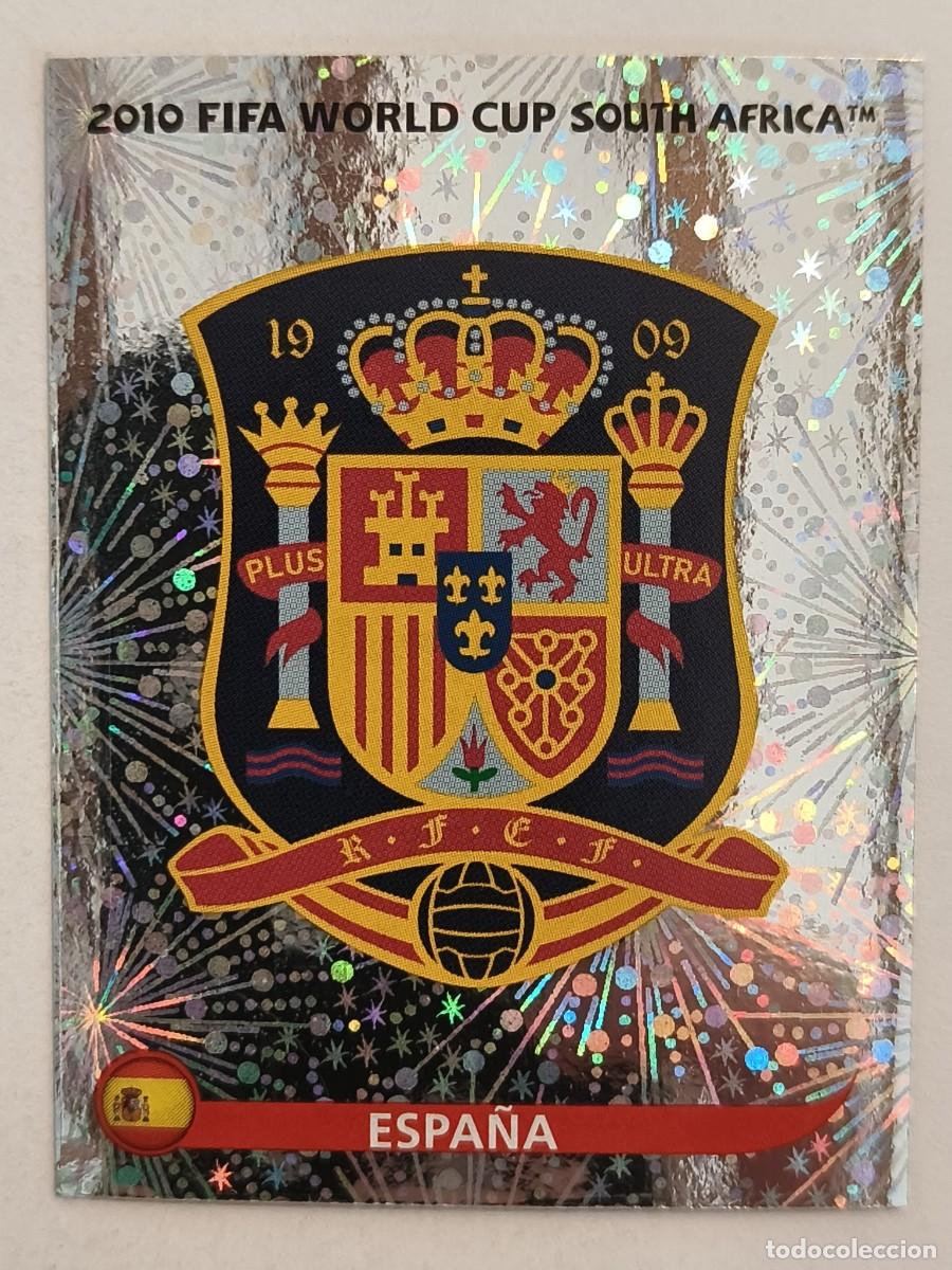 Fu&szlig;ball-Sticker: #563 ESCUDO (ESPA&Ntilde;A) MUNDIAL SUDAFRICA 2010 PANINI
