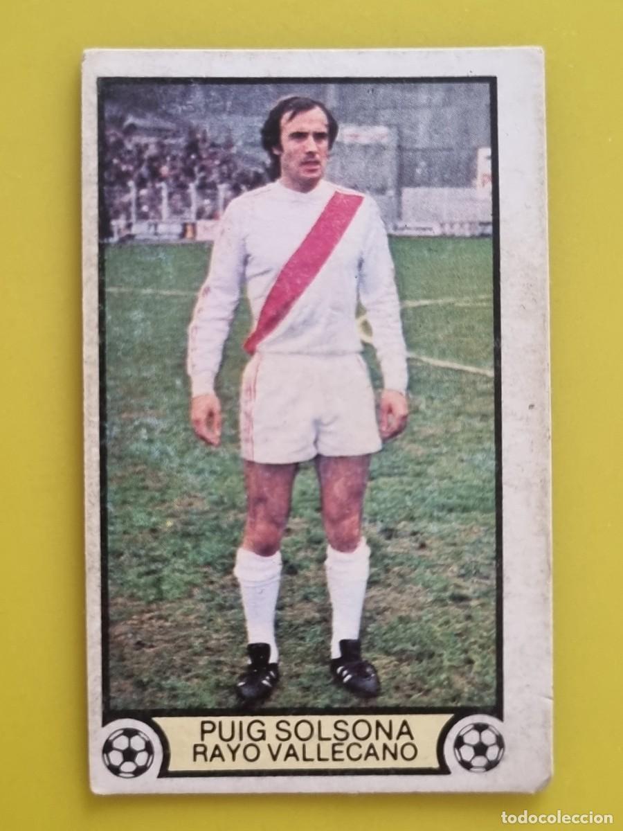 Fu&szlig;ball-Sticker: CROMO LIGA ESTE 79 80 1979 1980 NUNCA PEGADO SIN PEGAR PUIG SOLSONA RAYO VALLECANO AR1026
