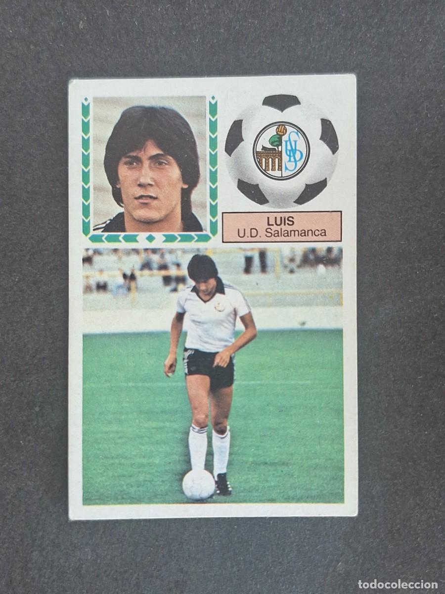 Fu&szlig;ball-Sticker: L6 LUIS U. D. SALAMANCA LIGA ESTE 1983 1984 83 84 DESPEGADO RECUPERADO