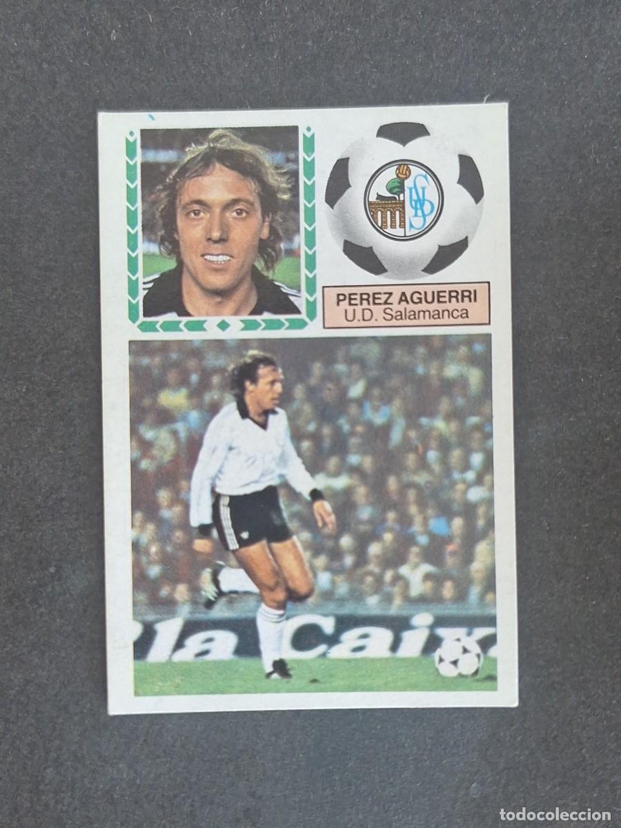 Fu&szlig;ball-Sticker: L6 PEREZ AGUERRI U. D. SALAMANCA LIGA ESTE 1983 1984 83 84 DESPEGADO RECUPERADO