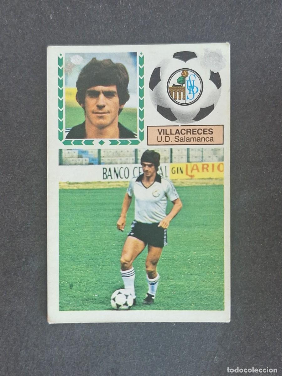 Cromos de f&uacute;tbol: L6 VILLACRECES U. D. SALAMANCA LIGA ESTE 1983 1984 83 84 DESPEGADO RECUPERADO