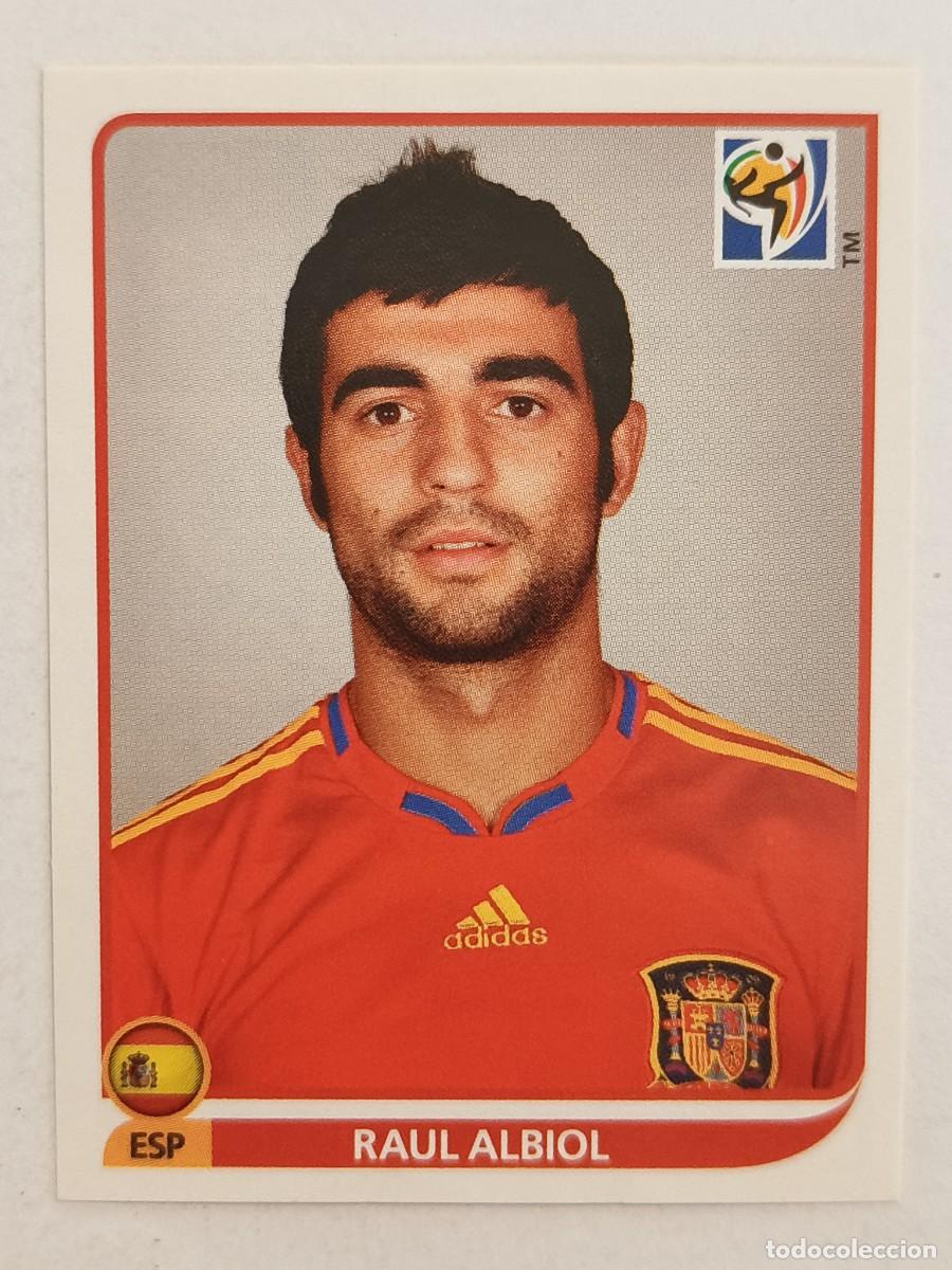 Cromos de f&uacute;tbol: #568 RAUL ALBIOL (ESPA&Ntilde;A) MUNDIAL SUDAFRICA 2010 PANINI