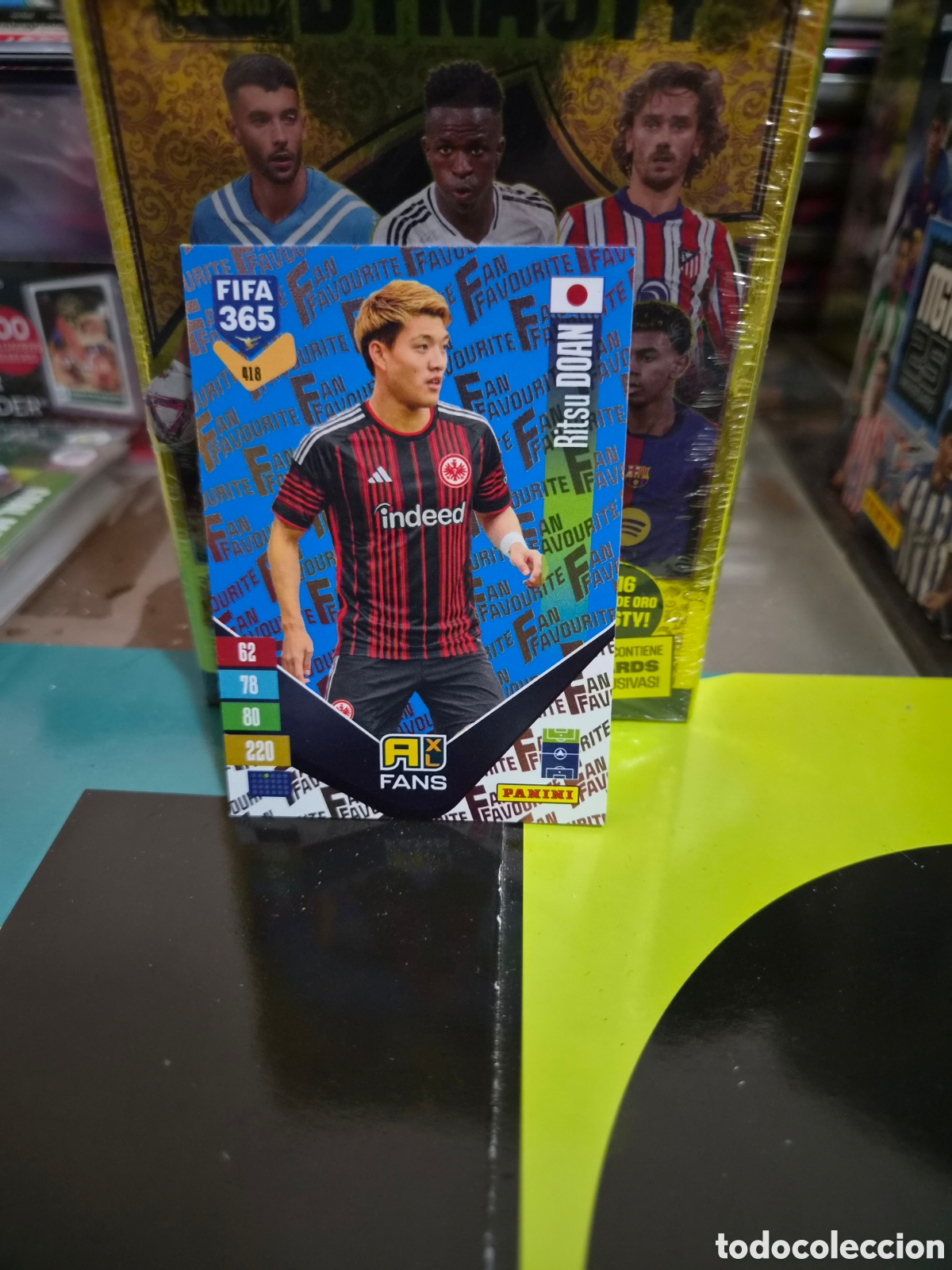 Cromos de f&uacute;tbol: N&deg;418 Fans Blue Doan FIFA 365 2027