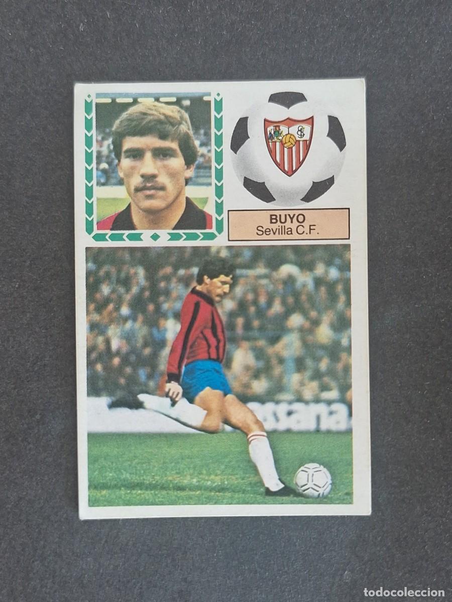 Cromos de f&uacute;tbol: L6 BUYO SEVILLA C. F. LIGA ESTE 1983 1984 83 84 DESPEGADO RECUPERADO