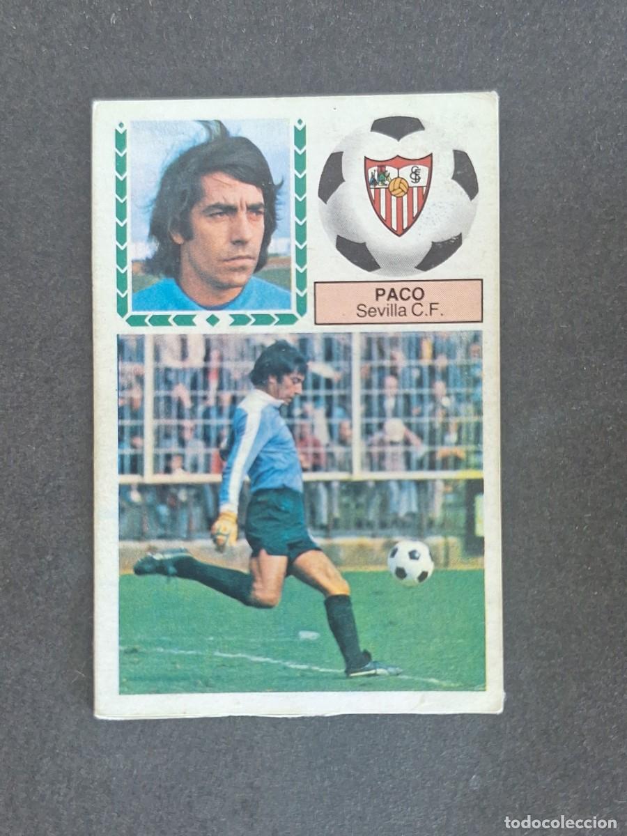 Cartes &agrave; collectionner de Football: L6 PACO SEVILLA C. F. LIGA ESTE 1983 1984 83 84 DESPEGADO RECUPERADO