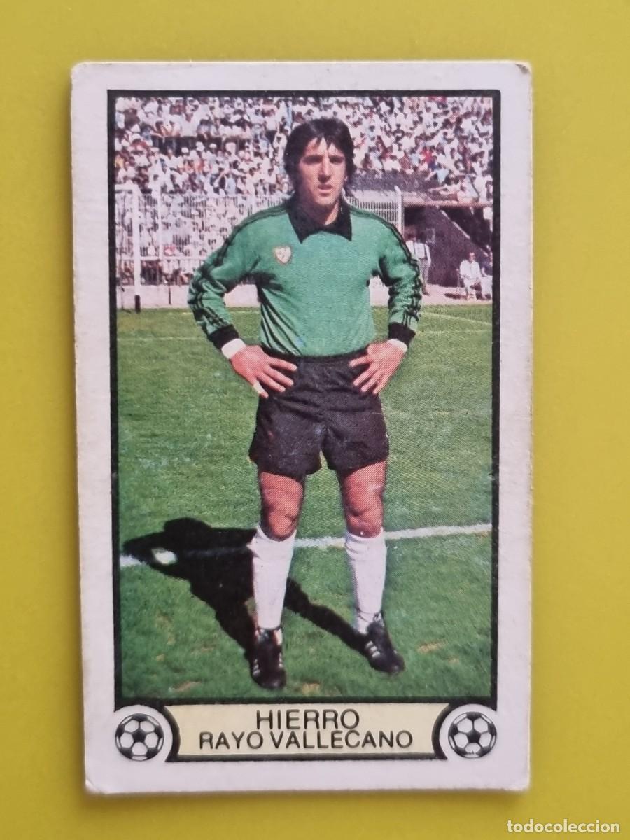 Fu&szlig;ball-Sticker: CROMO LIGA ESTE 79 80 1979 1980 NUNCA PEGADO SIN PEGAR HIERRO RAYO VALLECANO AR1026