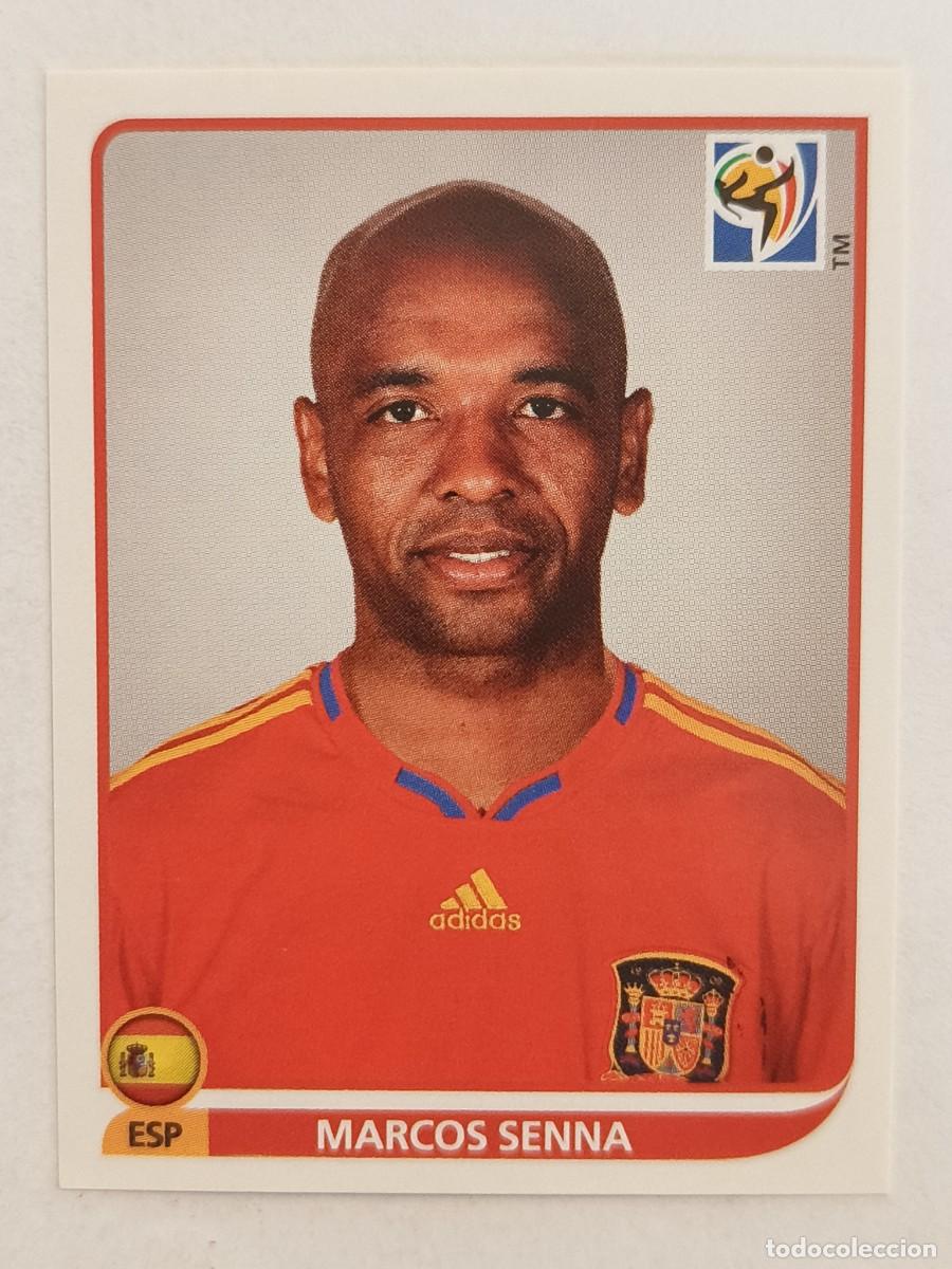 Fu&szlig;ball-Sticker: #572 MARCOS SENNA (ESPA&Ntilde;A) MUNDIAL SUDAFRICA 2010 PANINI