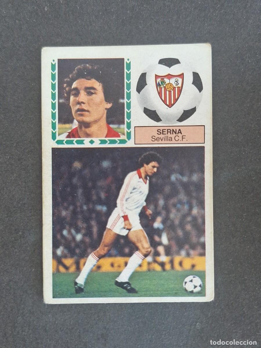 Cromos de f&uacute;tbol: L6 SERNA SEVILLA C. F. LIGA ESTE 1983 1984 83 84 DESPEGADO RECUPERADO