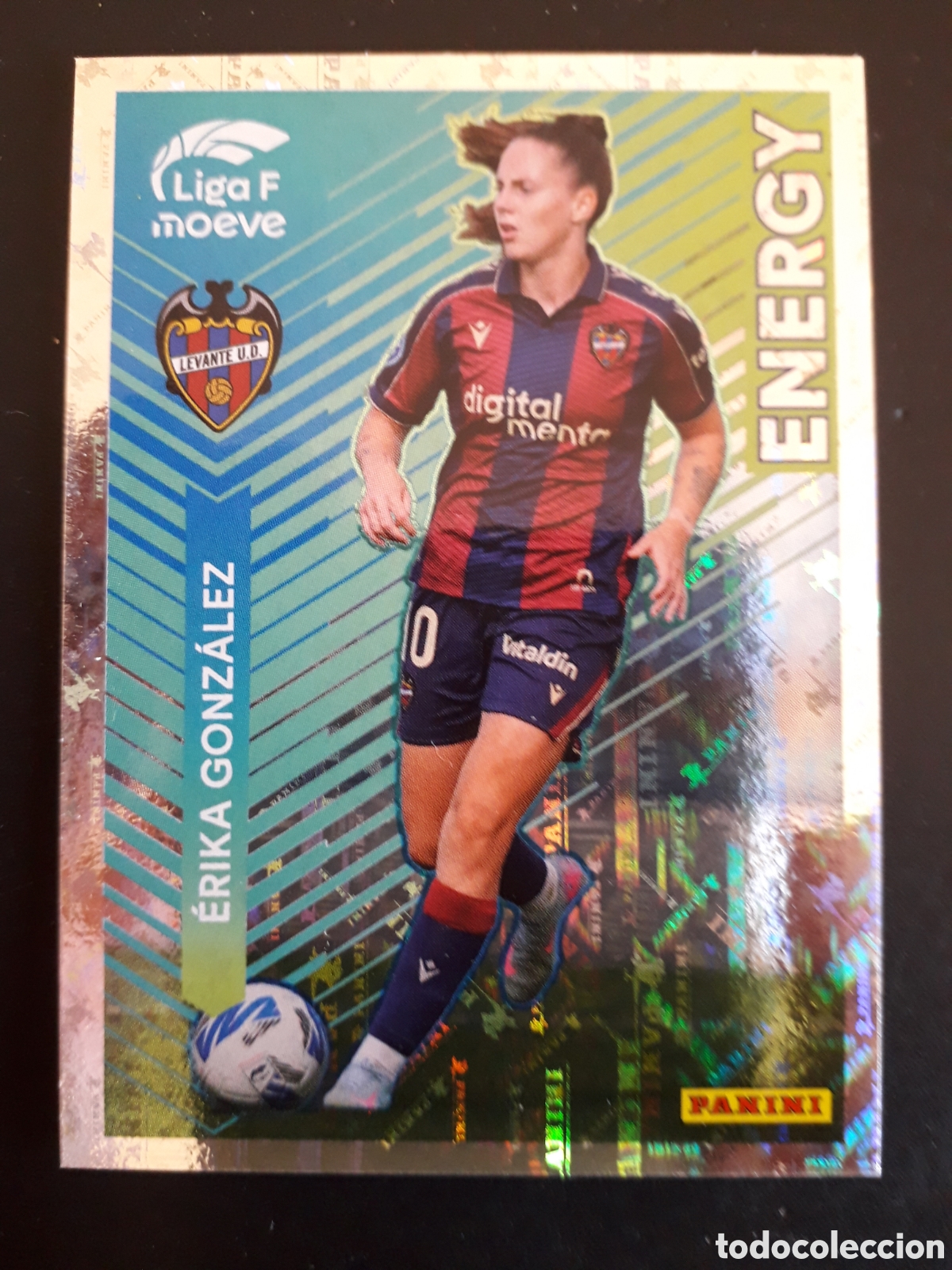 Cromos de f&uacute;tbol: &Eacute;RIKA GONZ&Aacute;LEZ LEVANTE ENERGY N&deg; 338 LIGA F FEMENINA 2025 2026 25 26 PANINI SIN PEG PEDIDO M&Iacute;NIMO 3&euro;