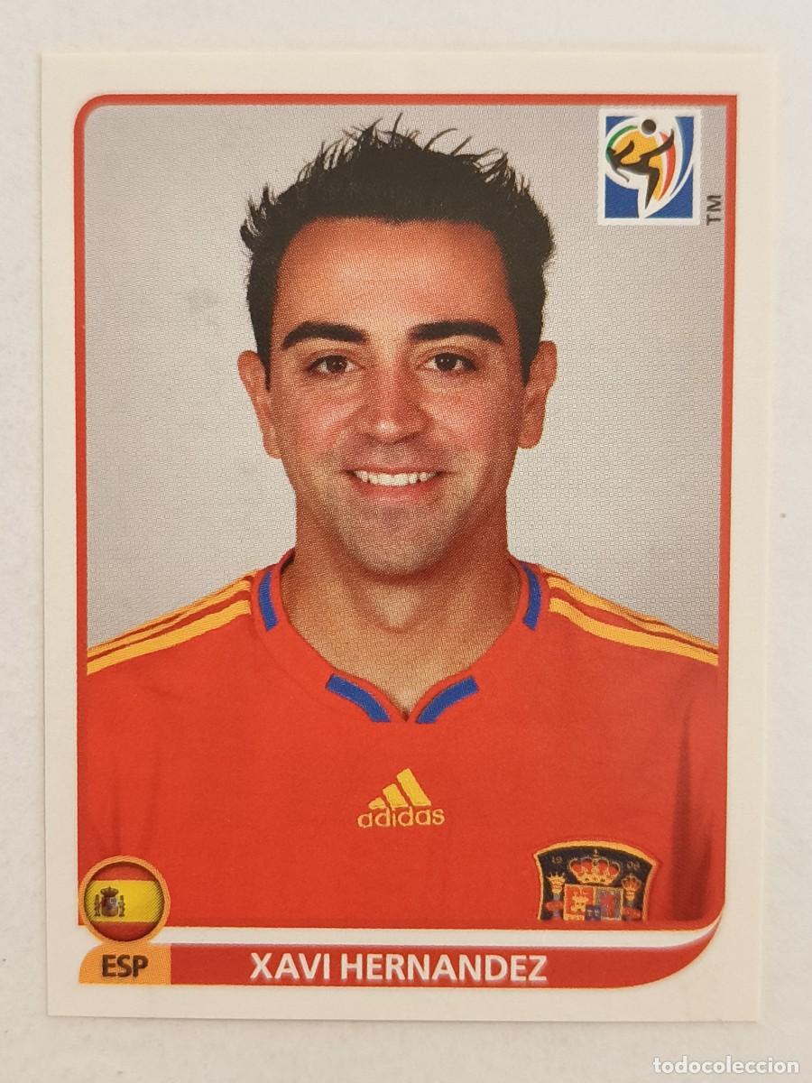 Cromos de f&uacute;tbol: #573 XAVI HERNANDEZ (ESPA&Ntilde;A) MUNDIAL SUDAFRICA 2010 PANINI