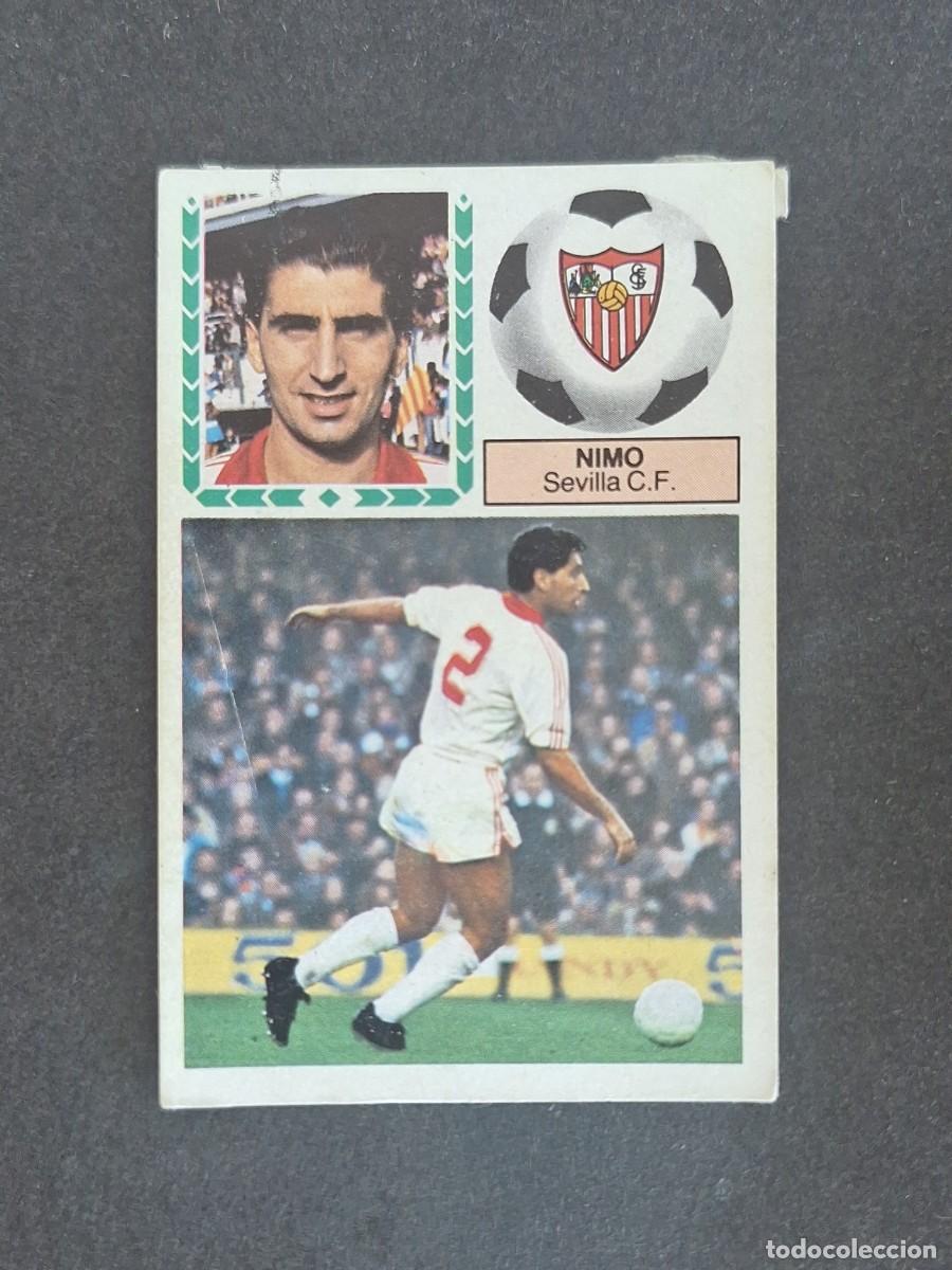 Cromos de f&uacute;tbol: L6 NIMO SEVILLA C. F. LIGA ESTE 1983 1984 83 84 DESPEGADO RECUPERADO