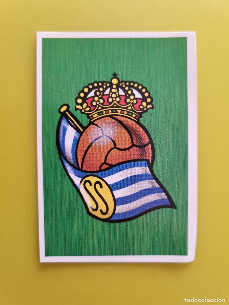Cromos de f&uacute;tbol: CROMO LIGA ESTE 88 89 1988 1989 NUNCA PEGADO SIN PEGAR ESCUDO REAL SOCIEDAD AR1026