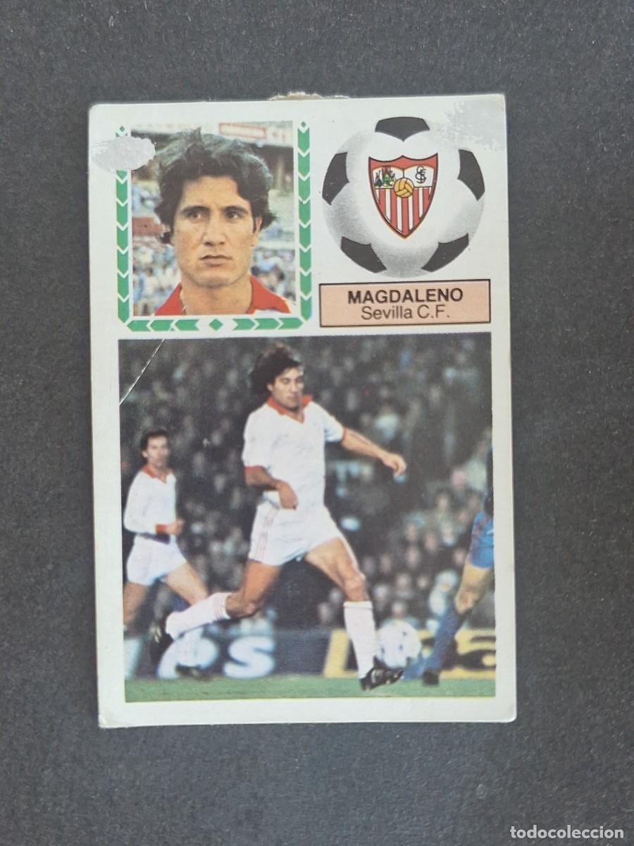 Cromos de f&uacute;tbol: L6 MAGDALENO SEVILLA C. F. LIGA ESTE 1983 1984 83 84 DESPEGADO RECUPERADO