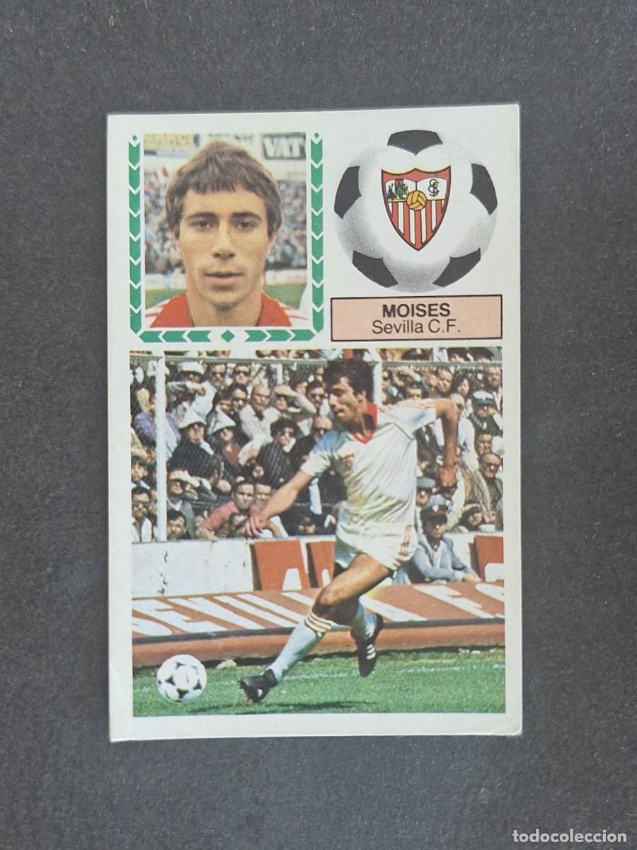 Cromos de f&uacute;tbol: L6 MOISES SEVILLA C. F. LIGA ESTE 1983 1984 83 84 DESPEGADO RECUPERADO