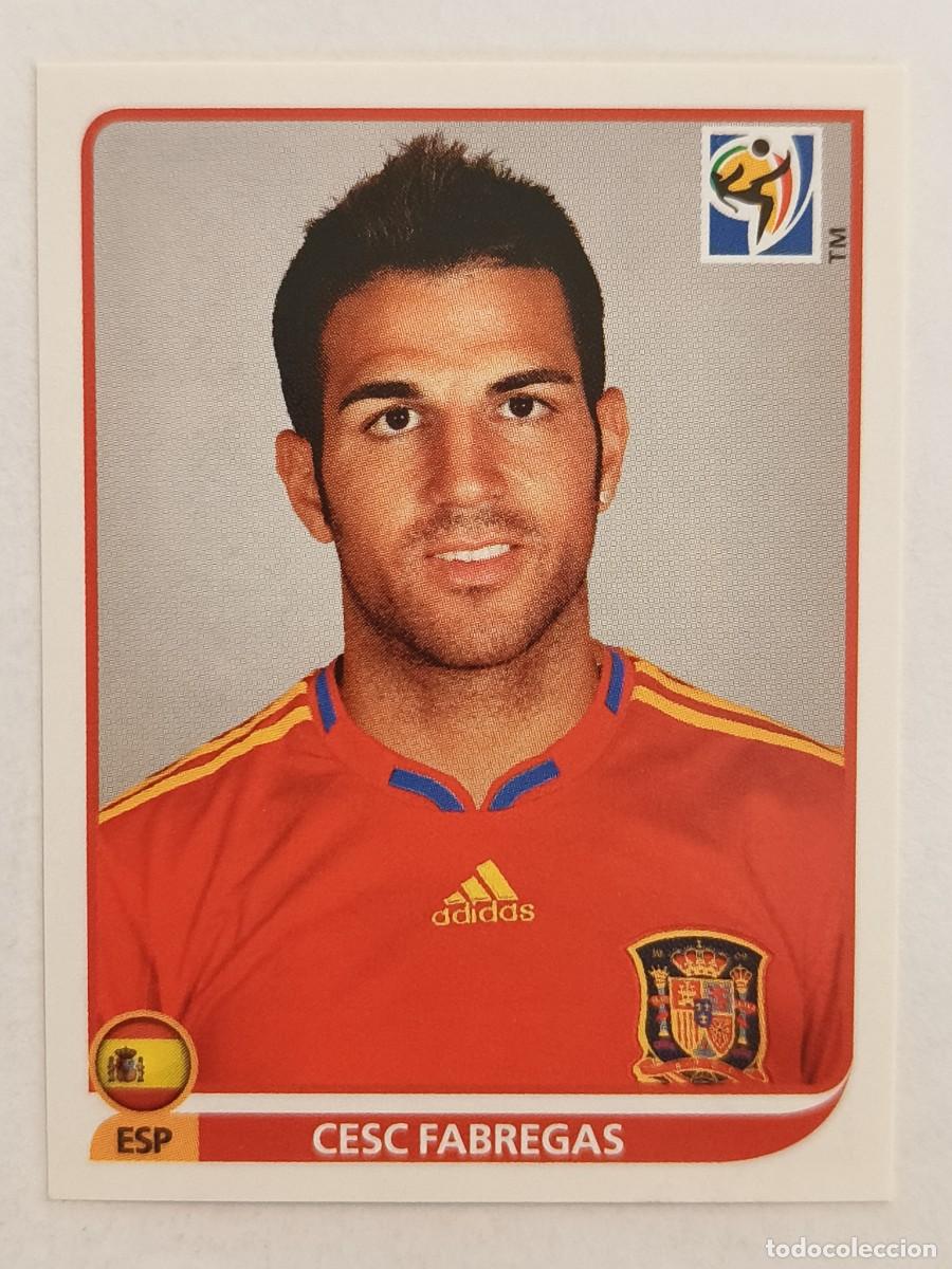 Cromos de f&uacute;tbol: #576 CESC FABREGAS (ESPA&Ntilde;A) MUNDIAL SUDAFRICA 2010 PANINI
