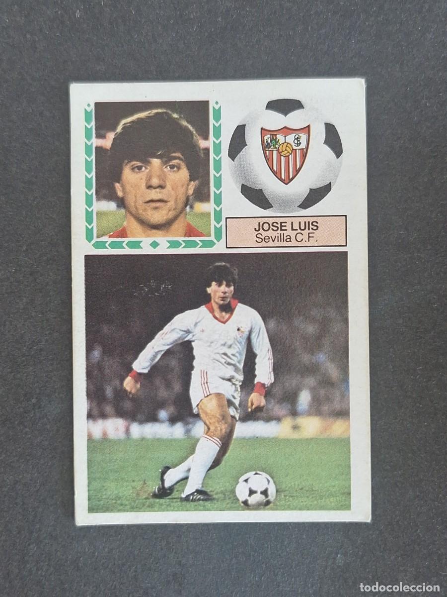Cromos de f&uacute;tbol: L6 JOSE LUIS SEVILLA C. F. LIGA ESTE 1983 1984 83 84 DESPEGADO RECUPERADO