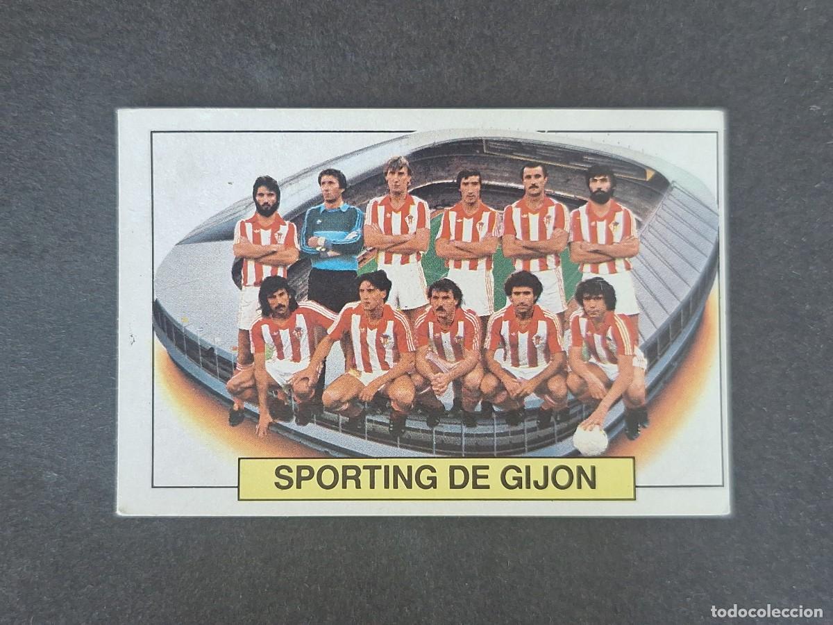 Cromos de f&uacute;tbol: L6 ALINEACION EQUIPO SPORTING DE GIJON LIGA ESTE 1983 1984 83 84 DESPEGADO RECUPERADO