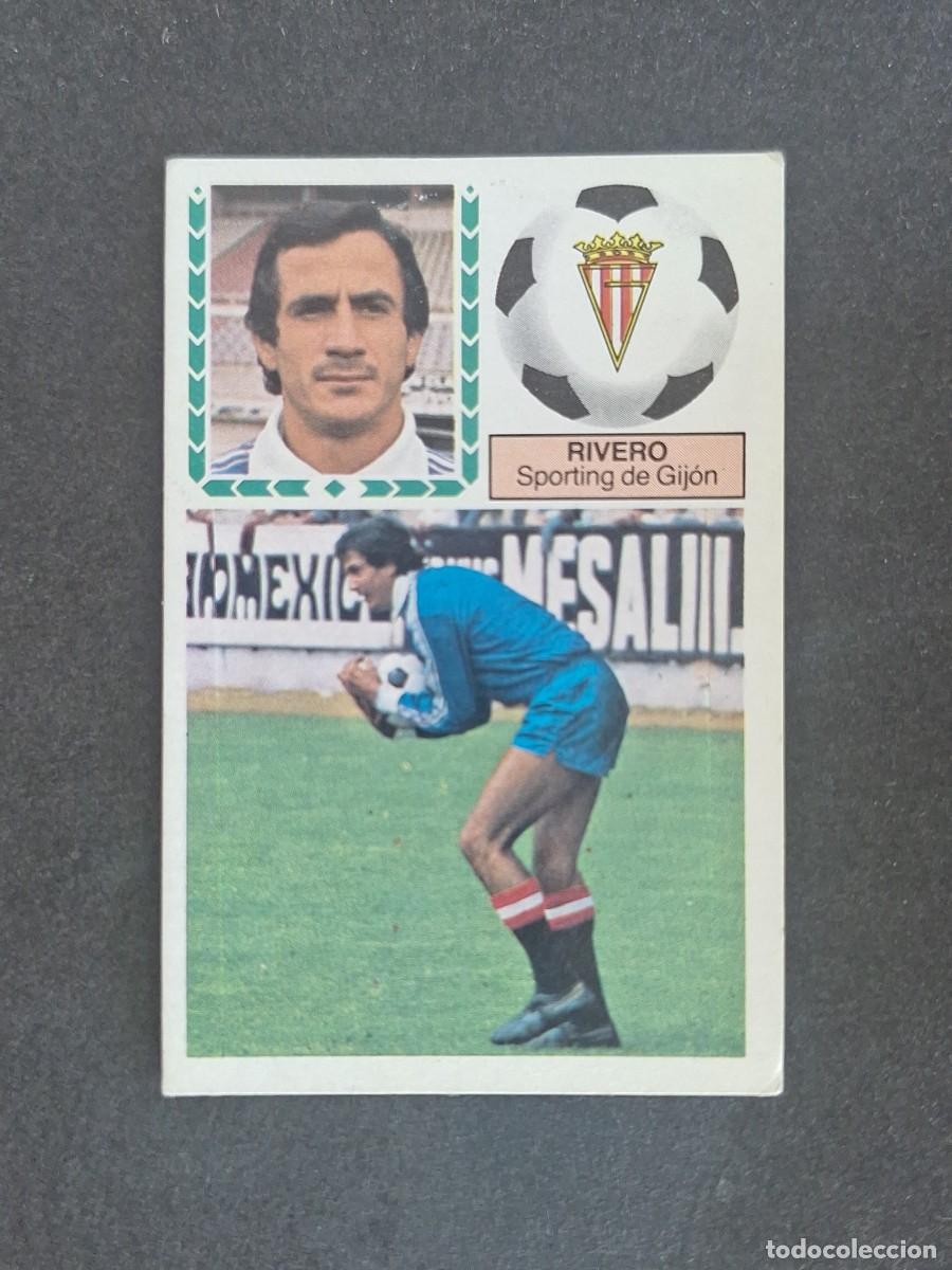 Cromos de f&uacute;tbol: L6 RIVERO SPORTING DE GIJON LIGA ESTE 1983 1984 83 84 DESPEGADO RECUPERADO