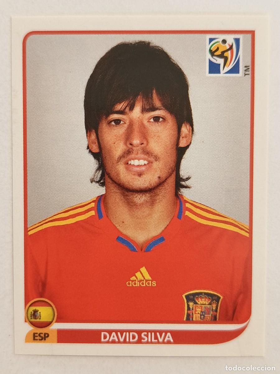 Cromos de f&uacute;tbol: #578 DAVID SILVA (ESPA&Ntilde;A) MUNDIAL SUDAFRICA 2010 PANINI