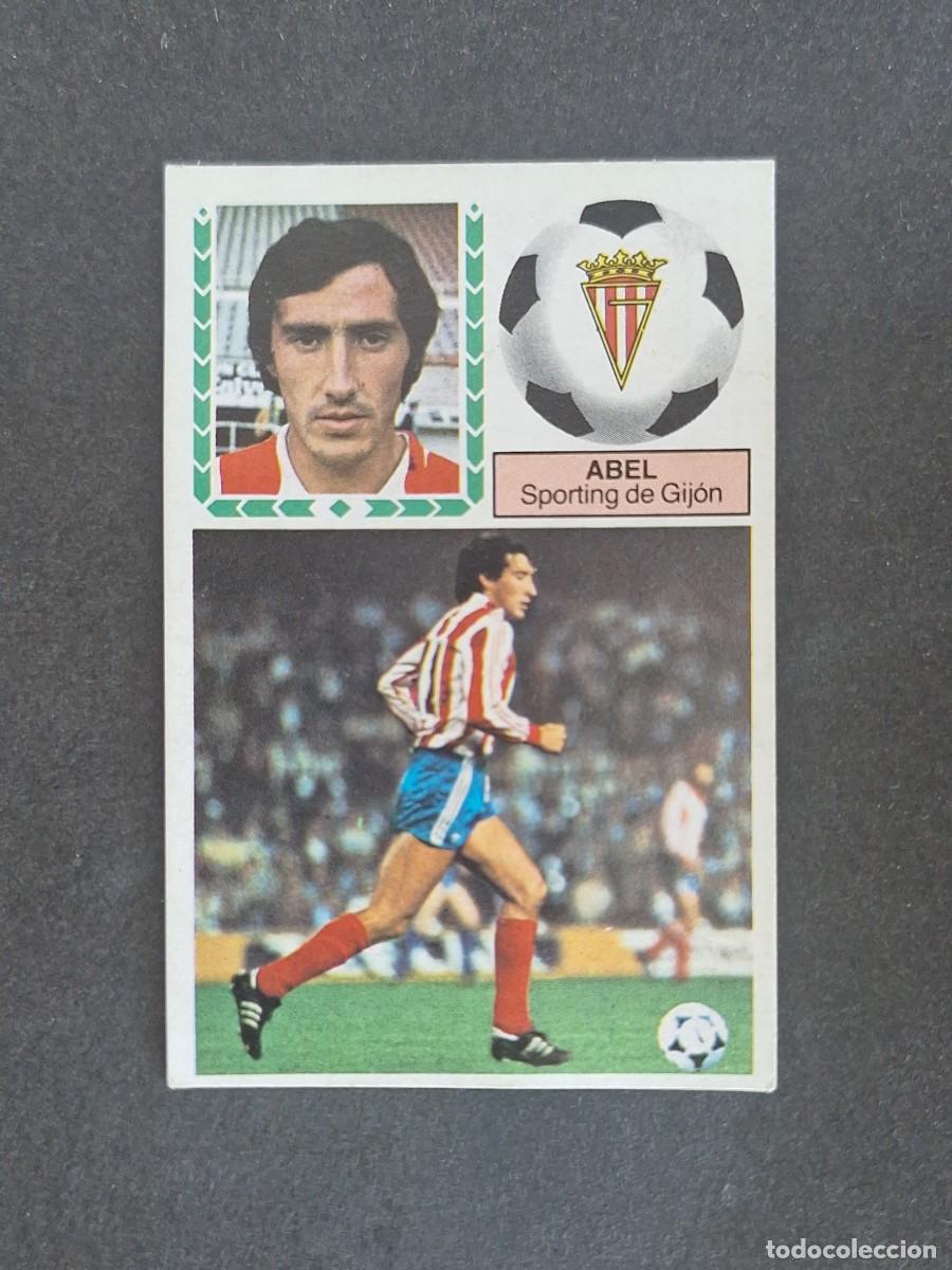 Fu&szlig;ball-Sticker: L6 ABEL SPORTING DE GIJON LIGA ESTE 1983 1984 83 84 DESPEGADO RECUPERADO
