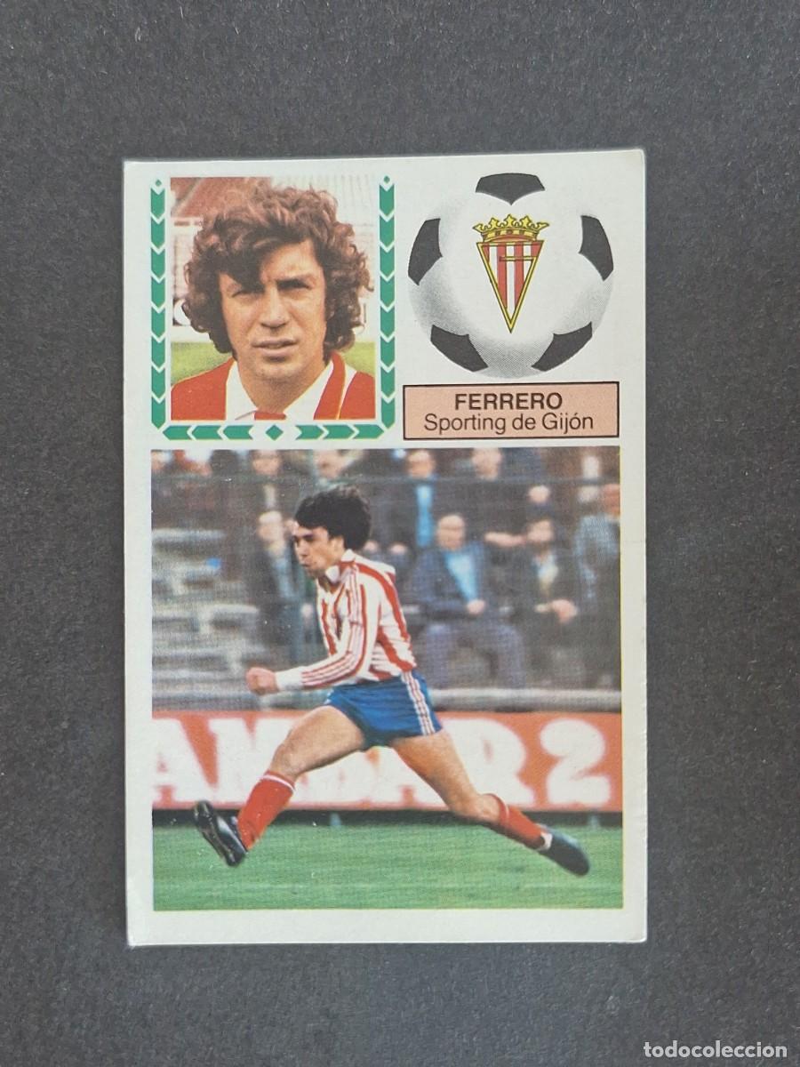 Figurine di Calcio: L6 FERRERO SPORTING DE GIJON LIGA ESTE 1983 1984 83 84 DESPEGADO RECUPERADO