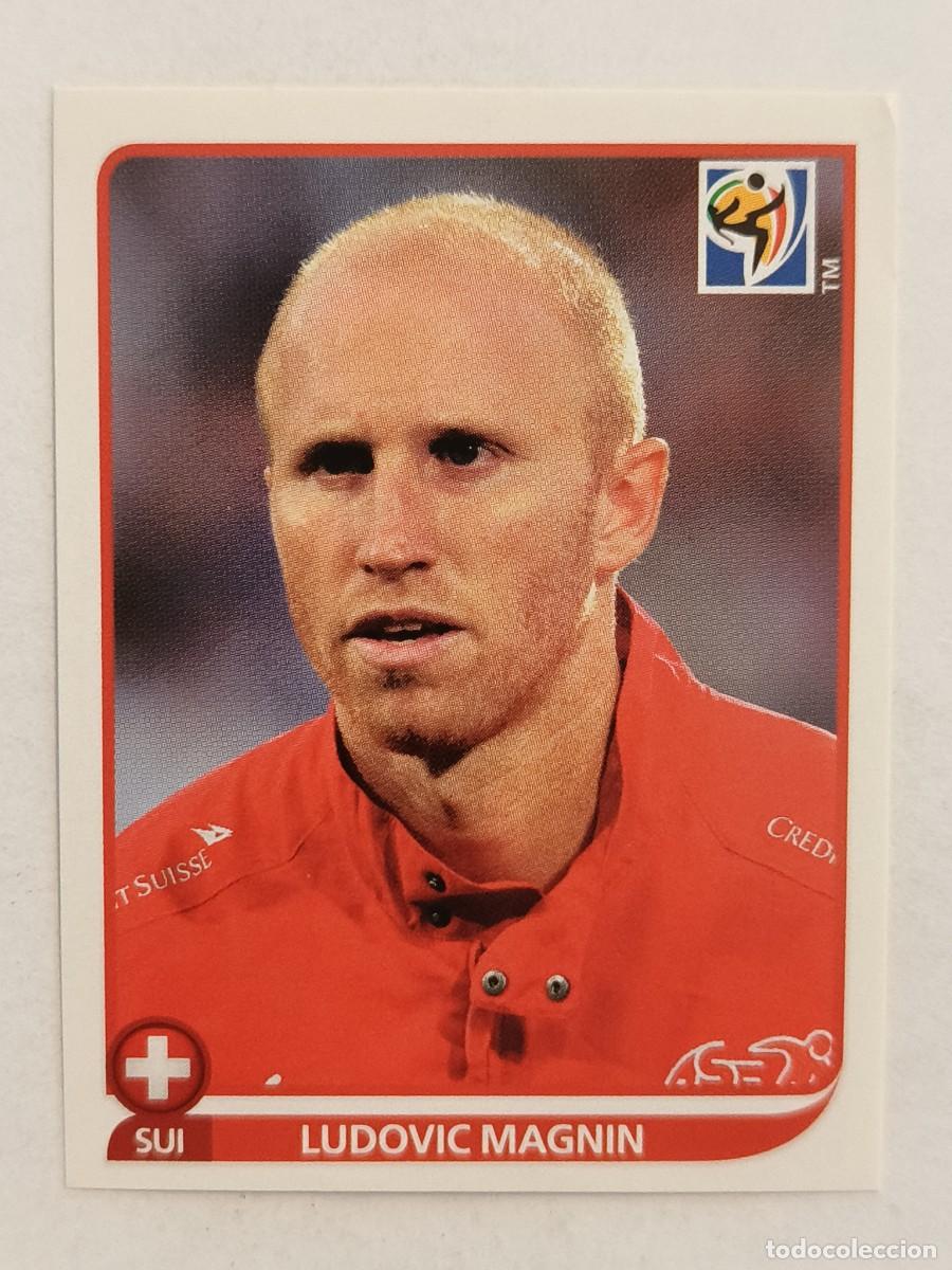 Fu&szlig;ball-Sticker: #584 LUDOVIC MAGNIN (SUIZA) MUNDIAL SUDAFRICA 2010 PANINI