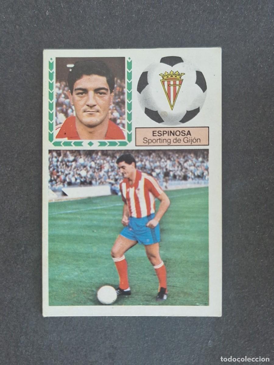 Fu&szlig;ball-Sticker: L6 ESPINOSA SPORTING DE GIJON LIGA ESTE 1983 1984 83 84 DESPEGADO RECUPERADO